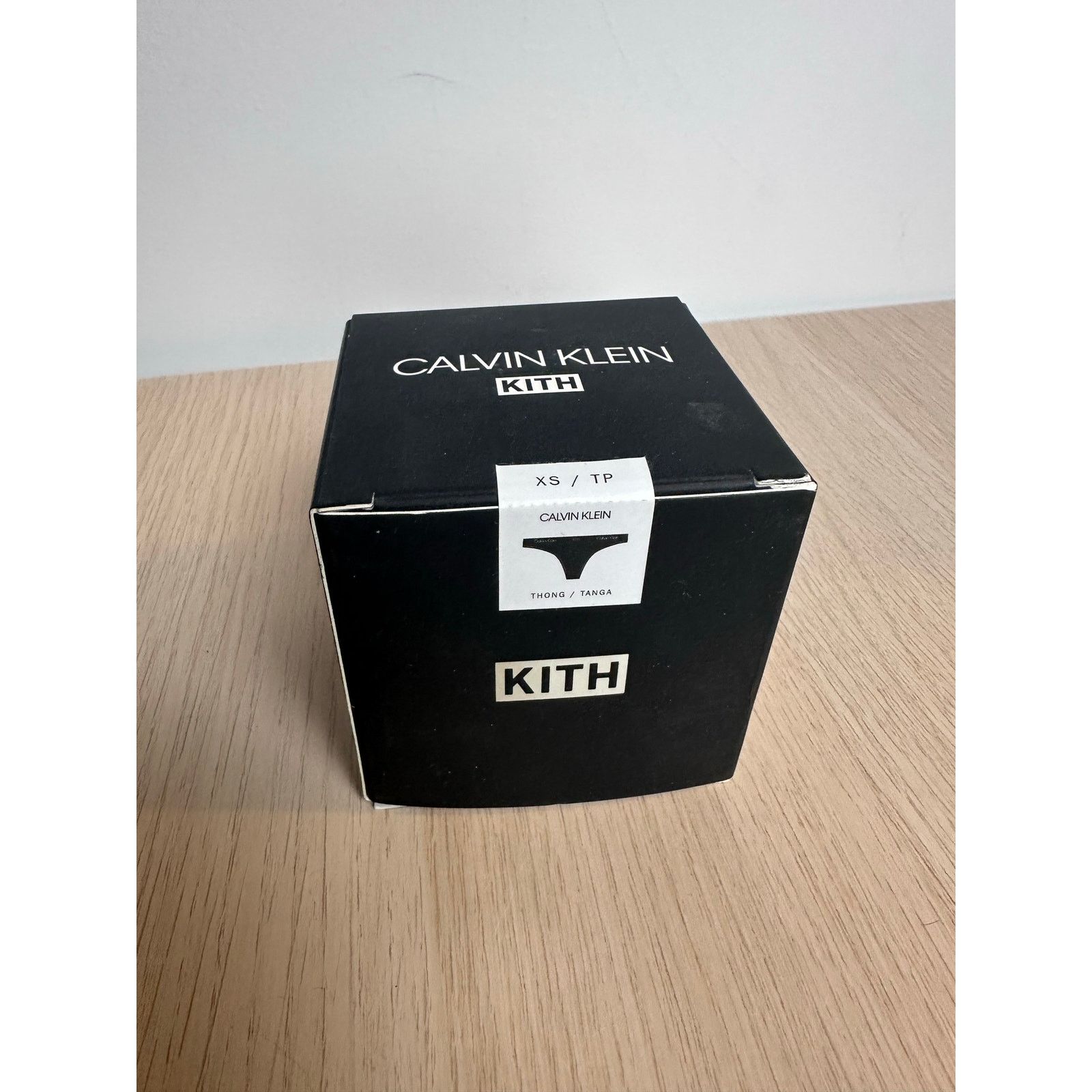 Kith KITH x Calvin Klein Black Thong - Size XS - New Size ONE SIZE - 1 Thumbnail