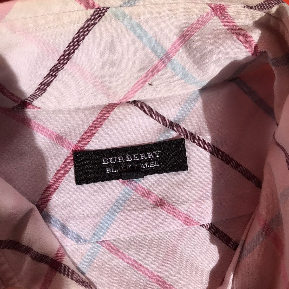 Burberry Vintage Burberry Black Label Shirt skinhead trimfit 3 shirt Size US M / EU 48-50 / 2 - 3 Thumbnail