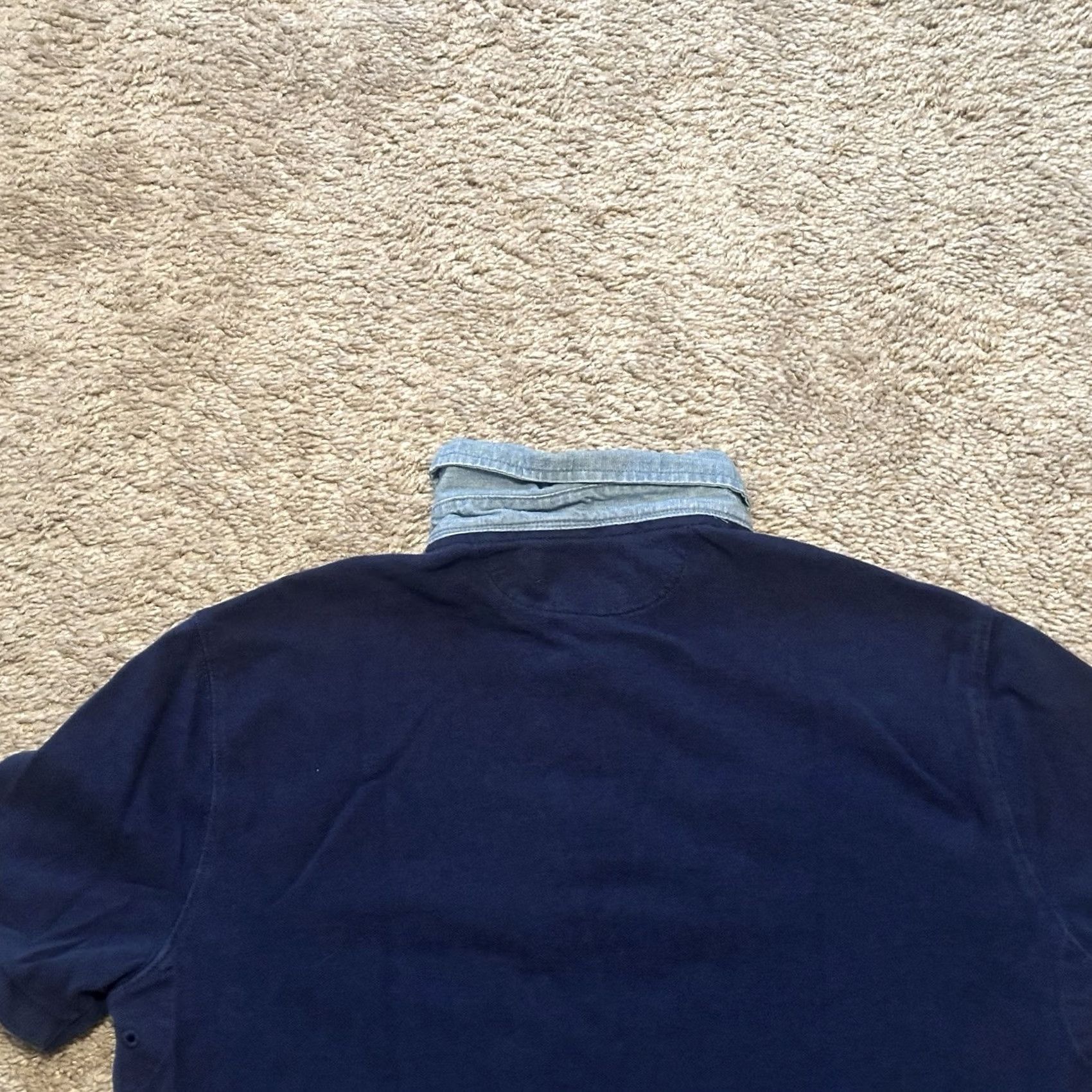 Ralph Lauren Polo Ralph Lauren USA Pony Flag Polo Shirt Mens Medium Navy Button Collared Size US M / EU 48-50 / 2 - 6 Thumbnail