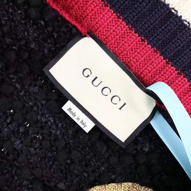 Gucci Gucci Size M Black knitted skirt 2504-Nextarrow Size 42" / US 20 - 4 Thumbnail