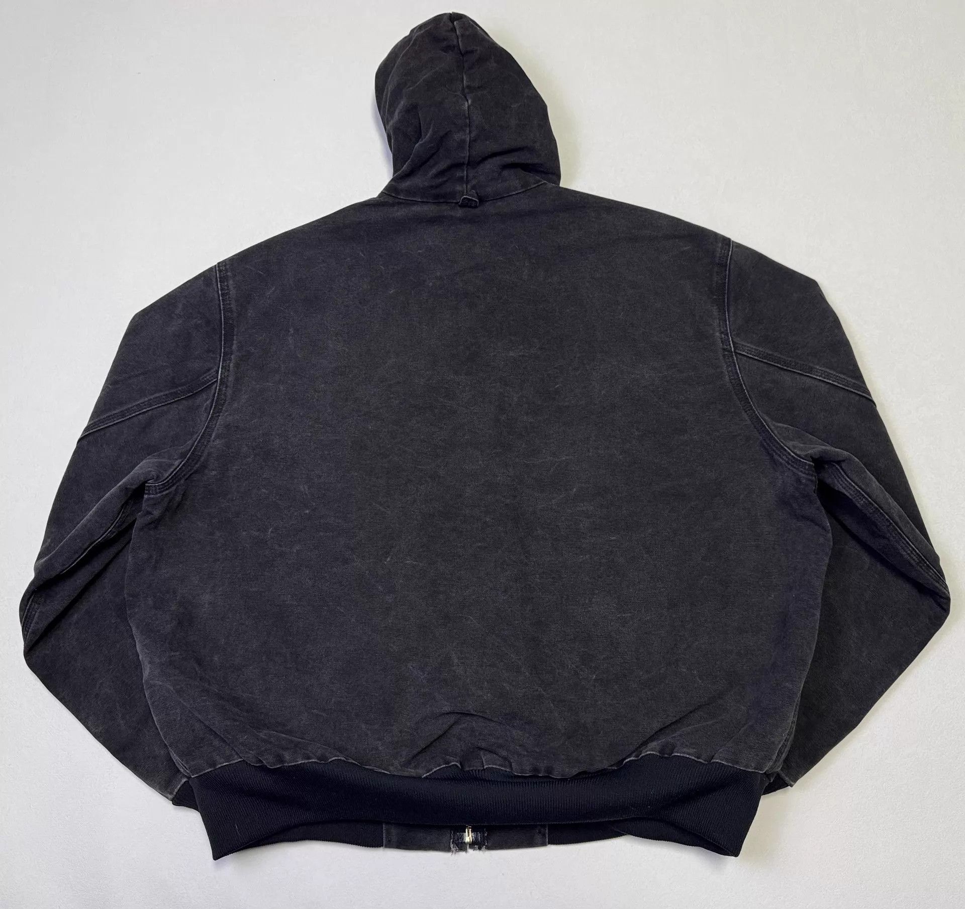 Carhartt Vintage Carhartt J06 ONX Black XXL Hooded Work Jacket 1999 Size US XXL / EU 58 / 5 - 5 Thumbnail