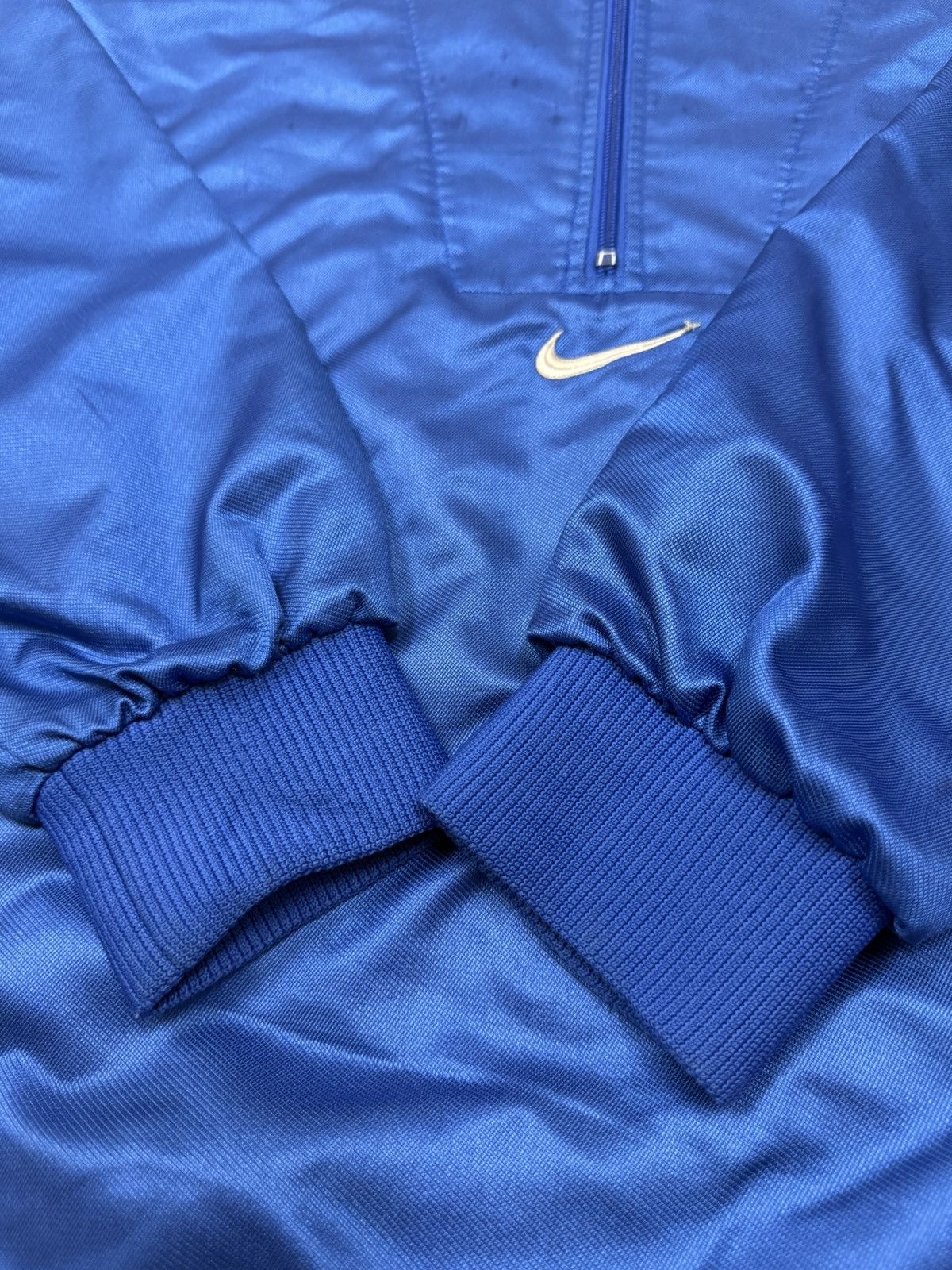 Nike Vintage 90s Nike Center Swoosh Halfzipper Pullover Jacket Size US L / EU 52-54 / 3 - 16 Thumbnail