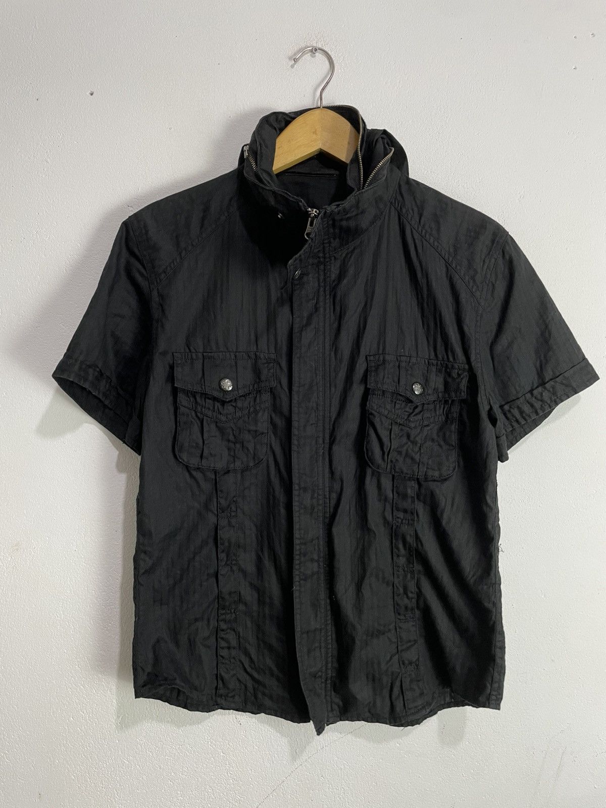 GOA Crosbec Japan Gothic Punk button Shirt Size L / US 10 / IT 46 - 3 Thumbnail