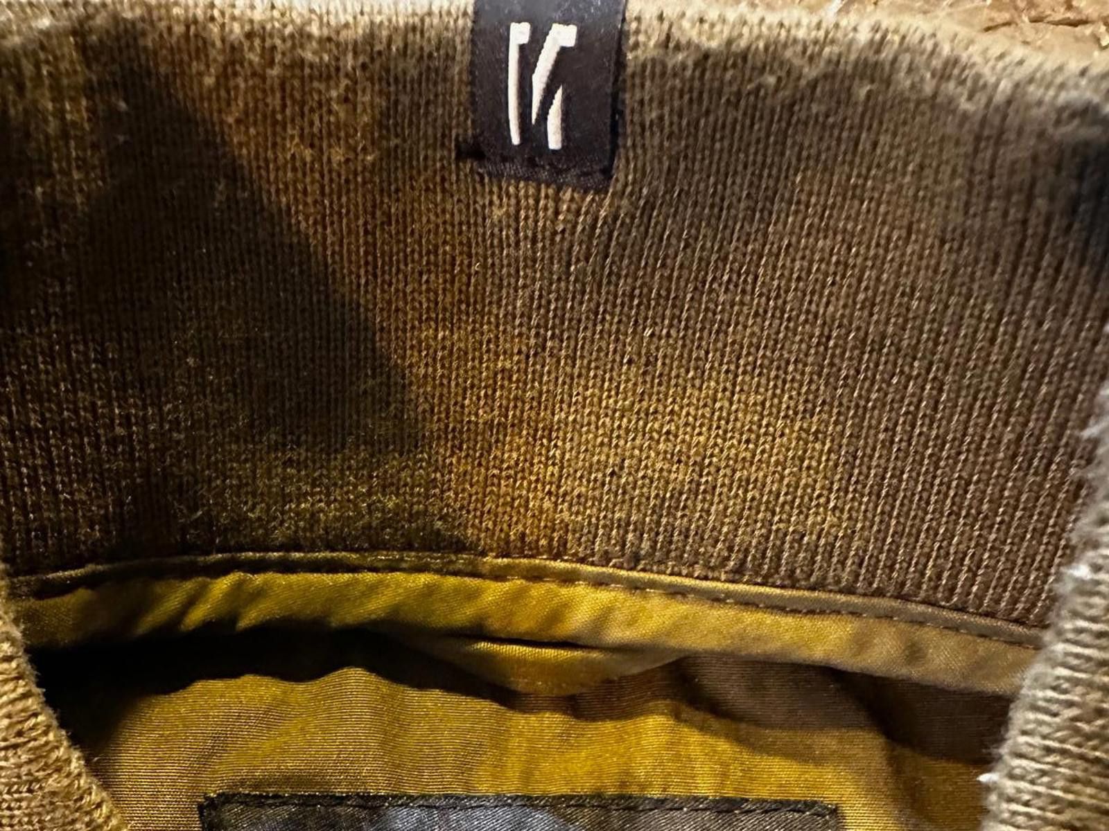 Comune Comune Olive Bomber Jacket Men’s Medium Snap Front Military Size US L / EU 52-54 / 3 - 3 Thumbnail