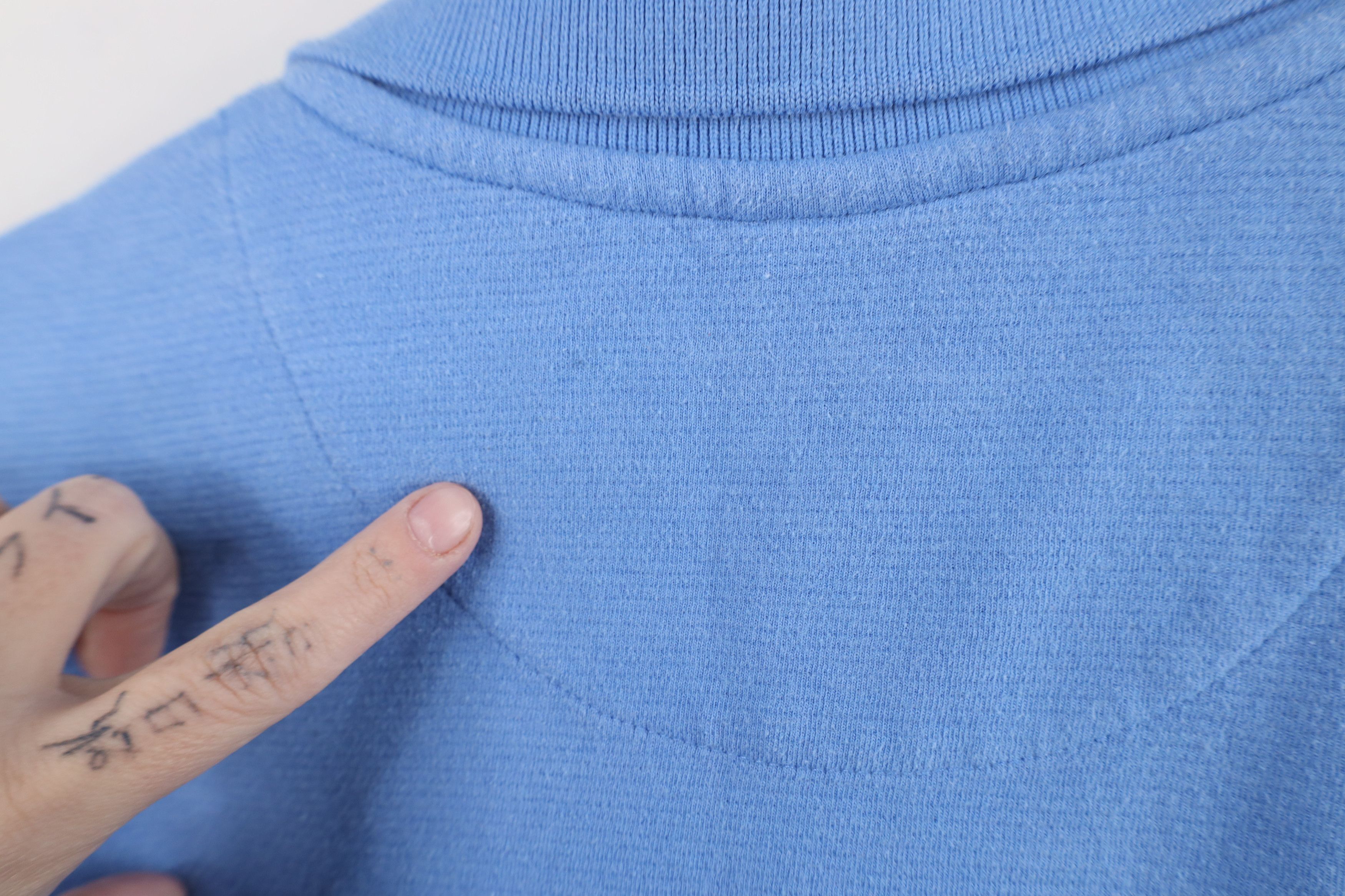 Vintage Vintage 90s Y2K Streetwear Collared Polo Carolina Blue Size US XL / EU 56 / 4 - 11 Thumbnail