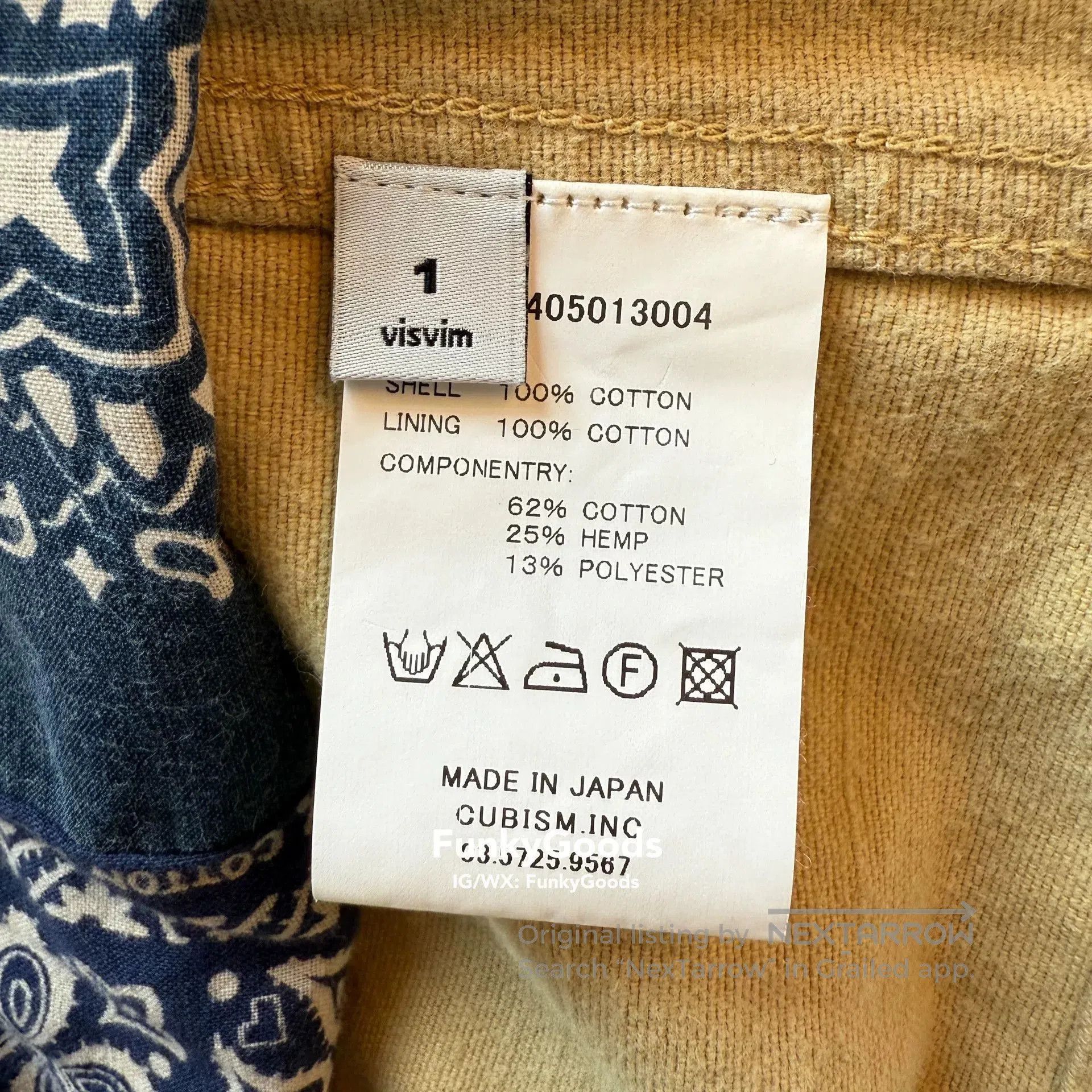 Visvim Visvim 13aw Minie Hunting Jacket. Size US M / EU 48-50 / 2 - 7 Thumbnail