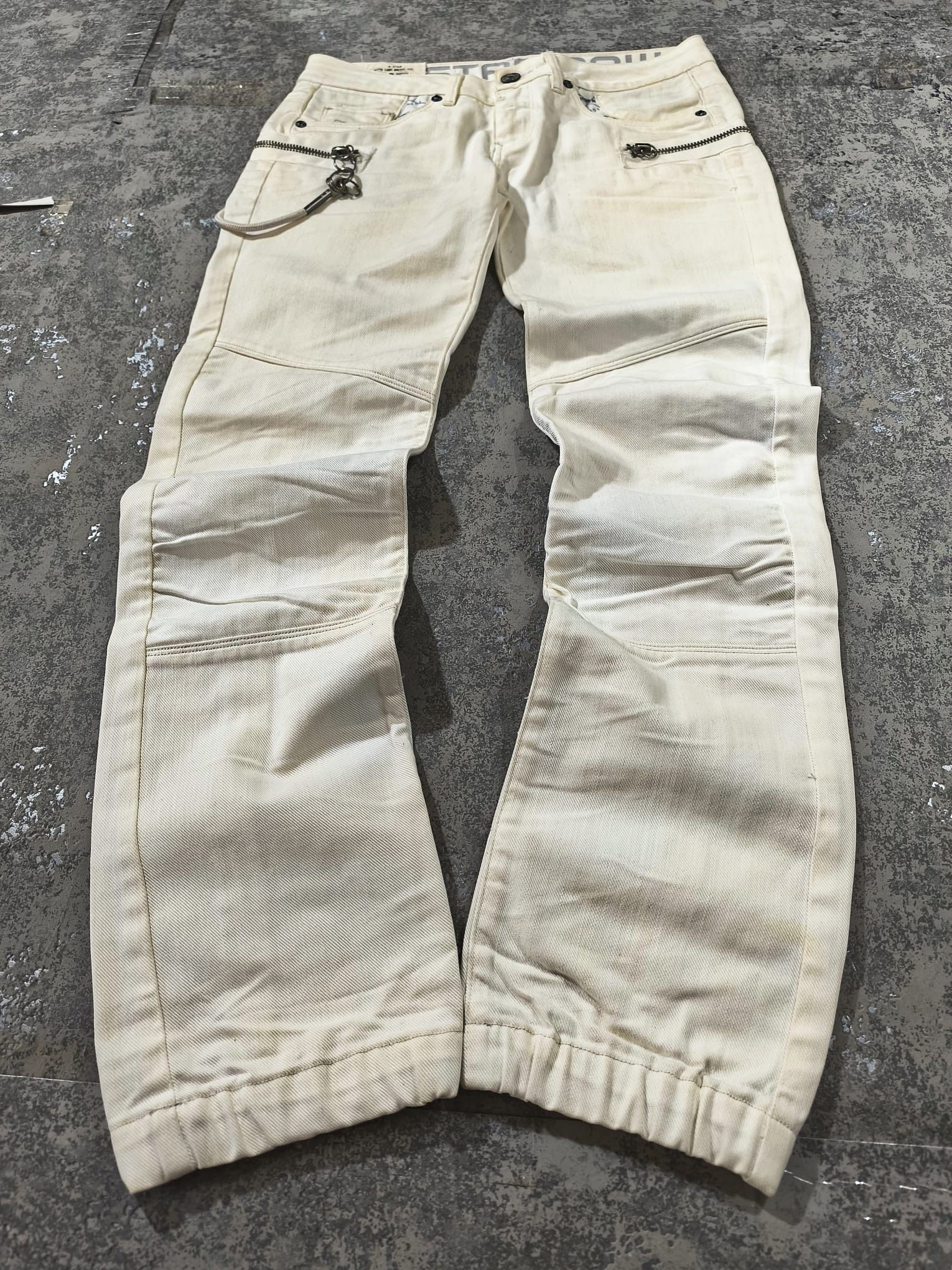 G-Star gstar avantgarde moto straight lowrise biker jeans Size 30" / US 8 / IT 44 - 1 Thumbnail
