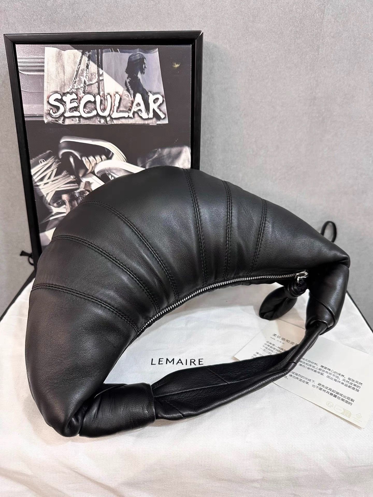 Lemaire Lemaire Mini Fortune Croissant Bag K34 Size ONE SIZE - 5 Thumbnail