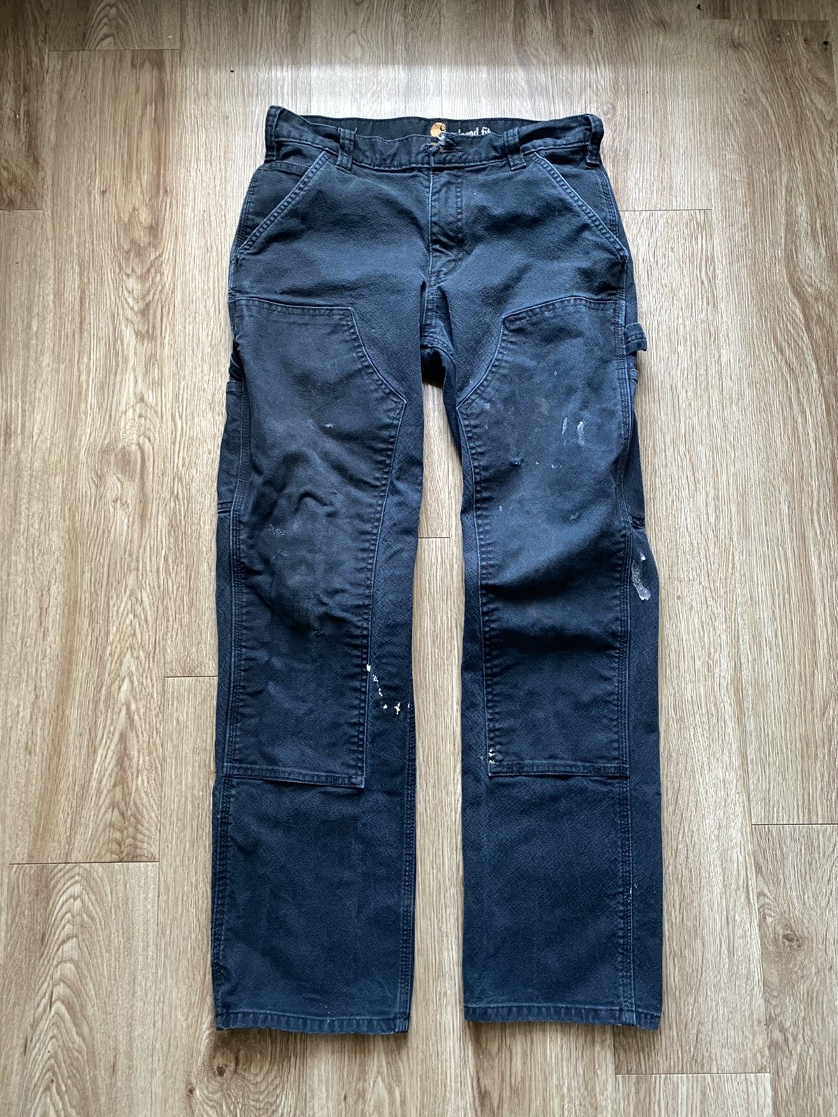 Carhartt Carhartt Faded Double Knee Carpenter Pants Size US 30 / EU 46 - 1 Thumbnail