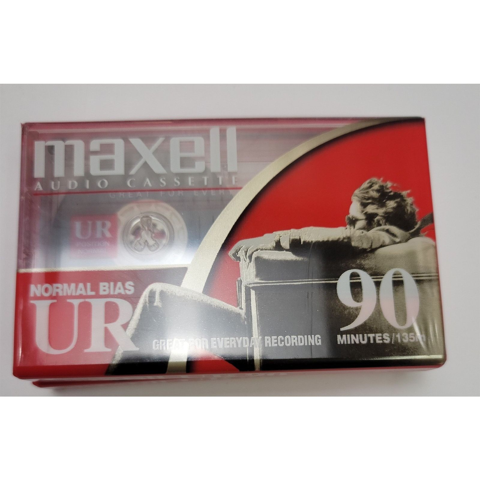 Other Lot of 2 Maxell UR 90 Blank Sealed Audio Cassettes 90 Min Size ONE SIZE - 1 Thumbnail