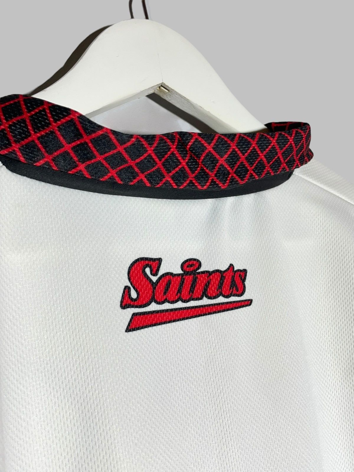 Mizuno St. Helens England Rugby Legue 1997 Mizuno Vintage Rugby Size US XL / EU 56 / 4 - 11 Thumbnail