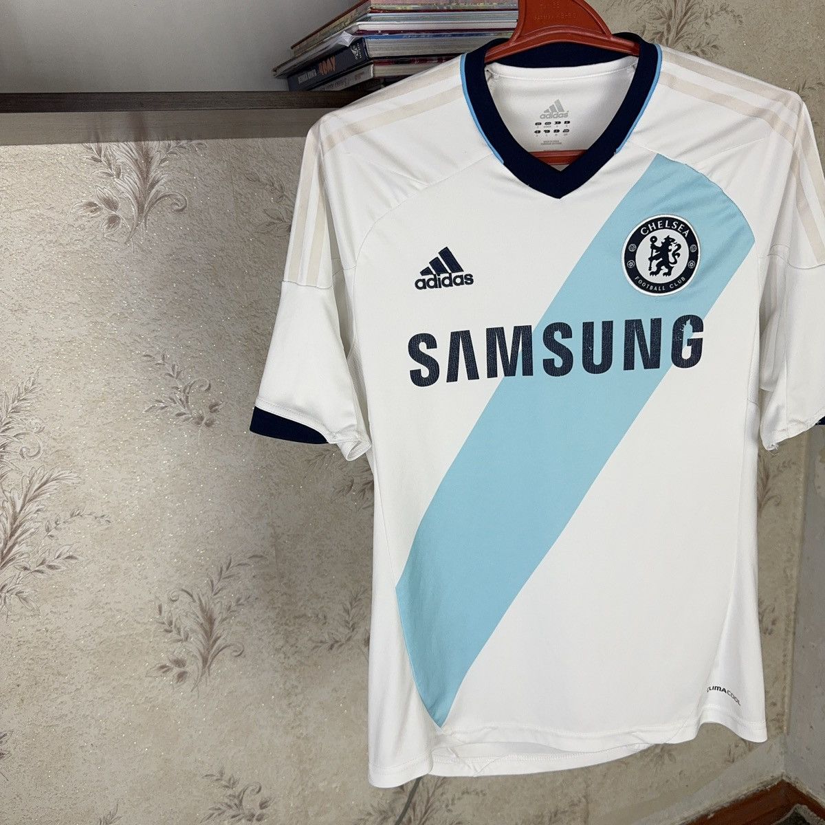 Adidas × Chelsea Soccer Adidas Chelsea Jersey 2012/13 Kit Away Football Shirt S Size US S / EU 44-46 / 1 - 5 Thumbnail