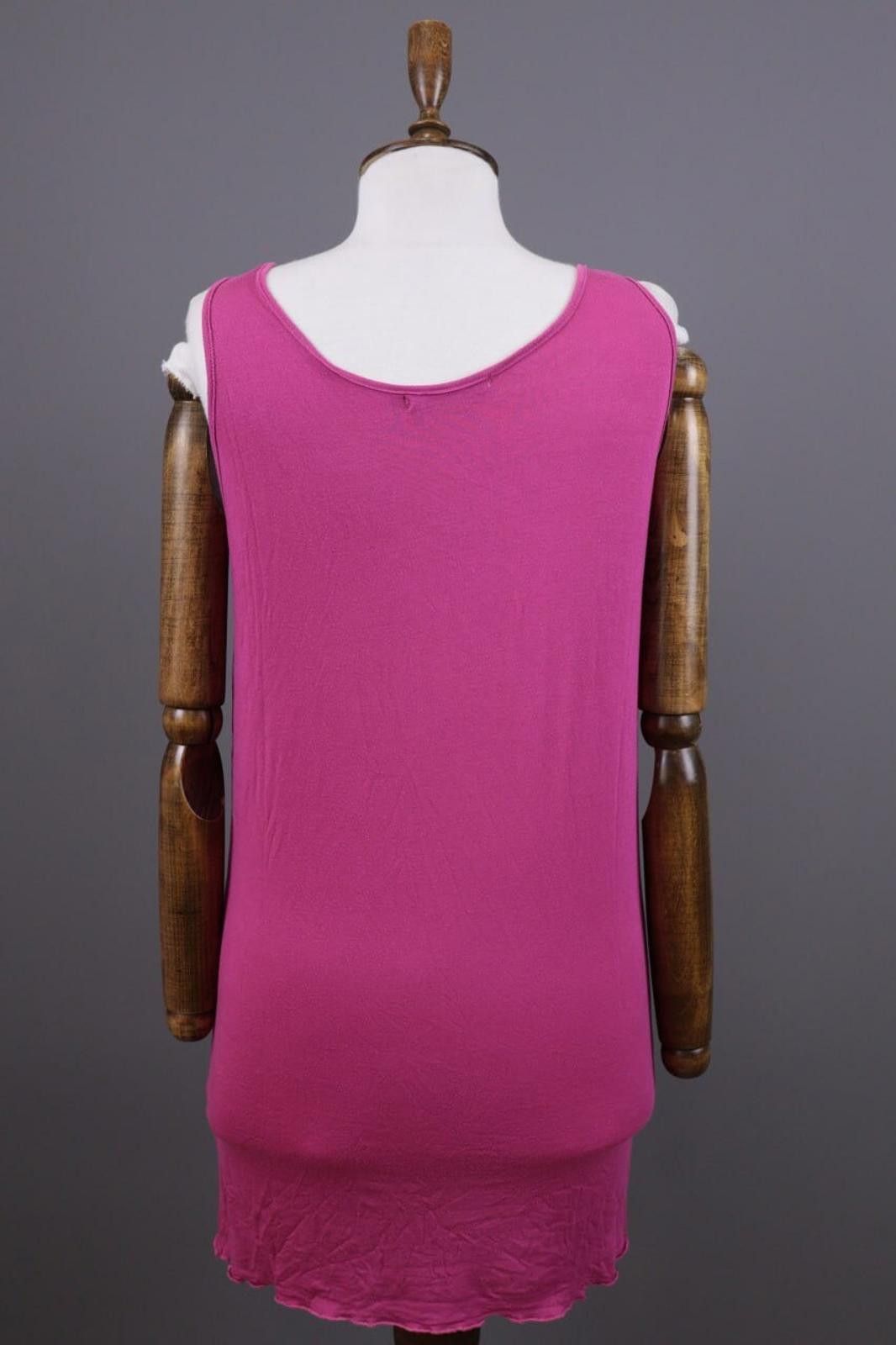 Designer Gudrun Sjoden Pink Bodycon Tunic Blouson Dress Size M Size M / US 6-8 / IT 42-44 - 9 Thumbnail
