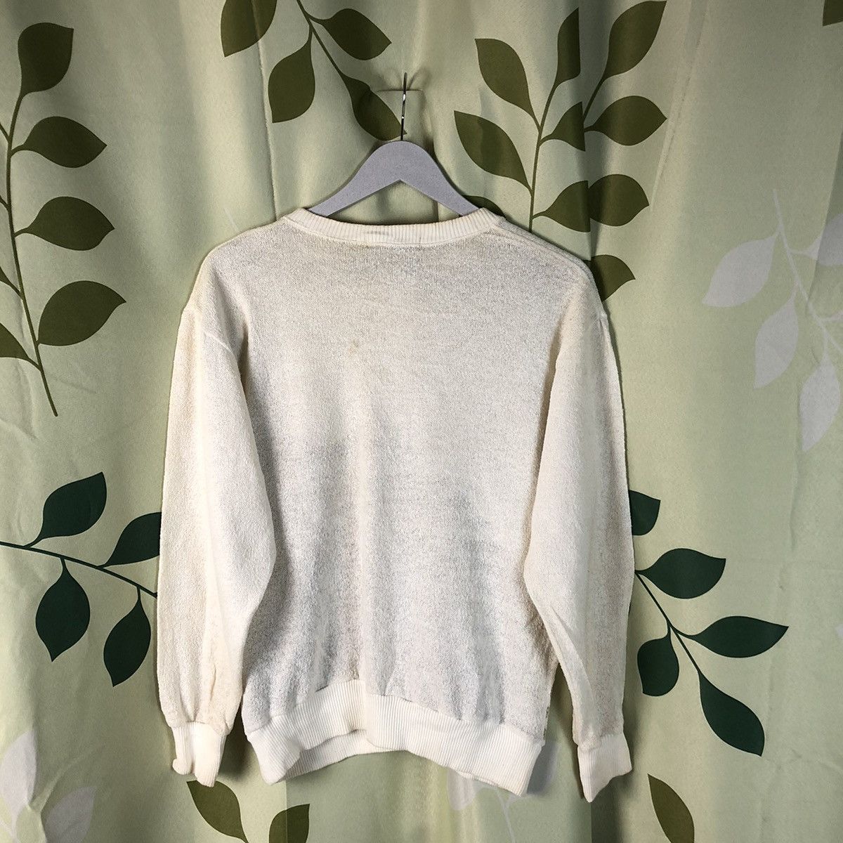 Vintage Enzo Molteni White vintage Sweatshirt #7422 Size US M / EU 48-50 / 2 - 15 Thumbnail