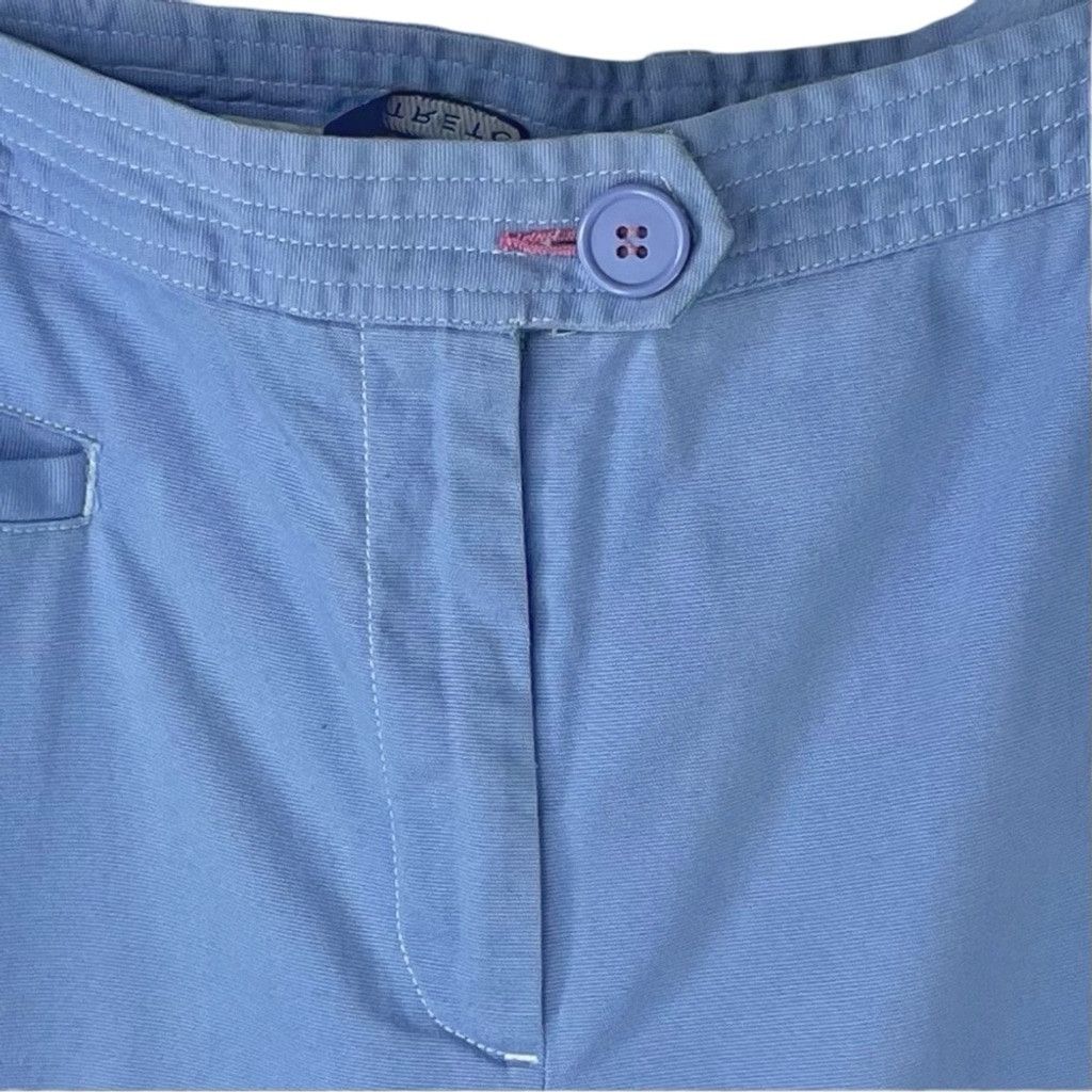 Other LIZ CLAIBORNE CRAZY HORSE Women Designer Blue Ankle Pants 14 Size 36" / US 14 / IT 50 - 3 Thumbnail
