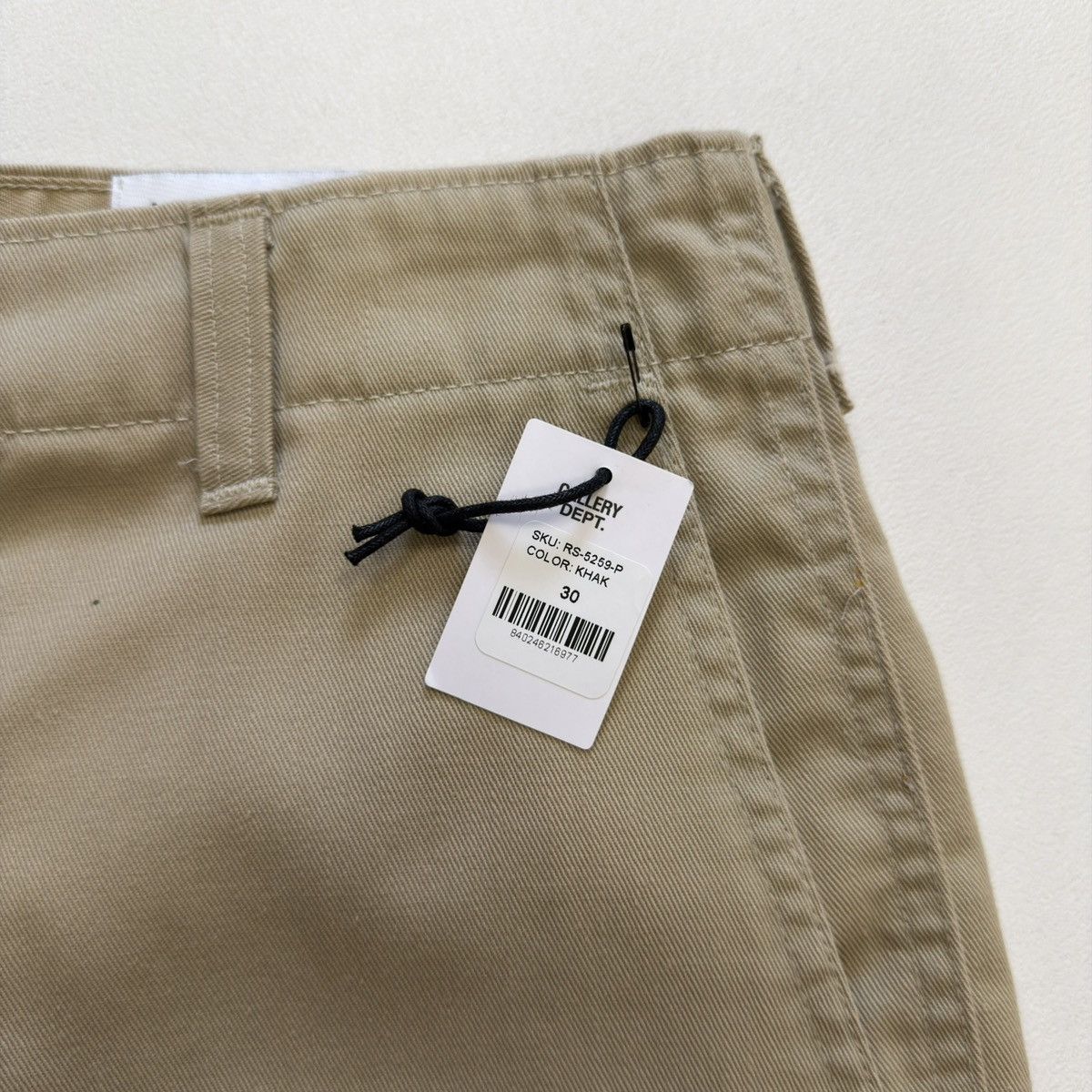 Gallery Dept. ‘Ricky’ Paint Splat Cut Off Beige Shorts Size US 32 / EU 48 - 3 Thumbnail