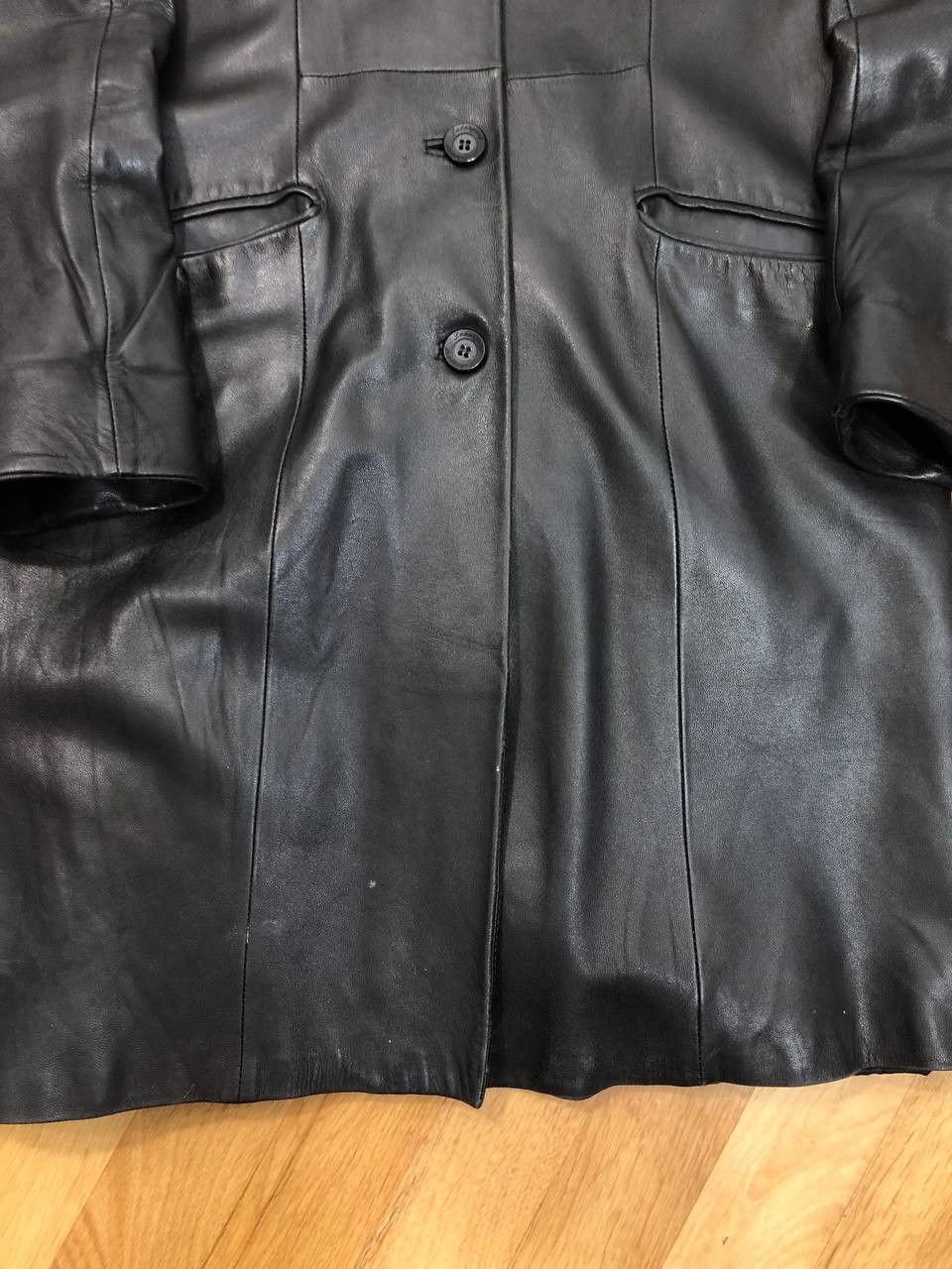 Other VINTAGE 00s MOTO LEATHER PUNK LEATHER JACKET AVANT-GARDE Size US XL / EU 56 / 4 - 22 Thumbnail