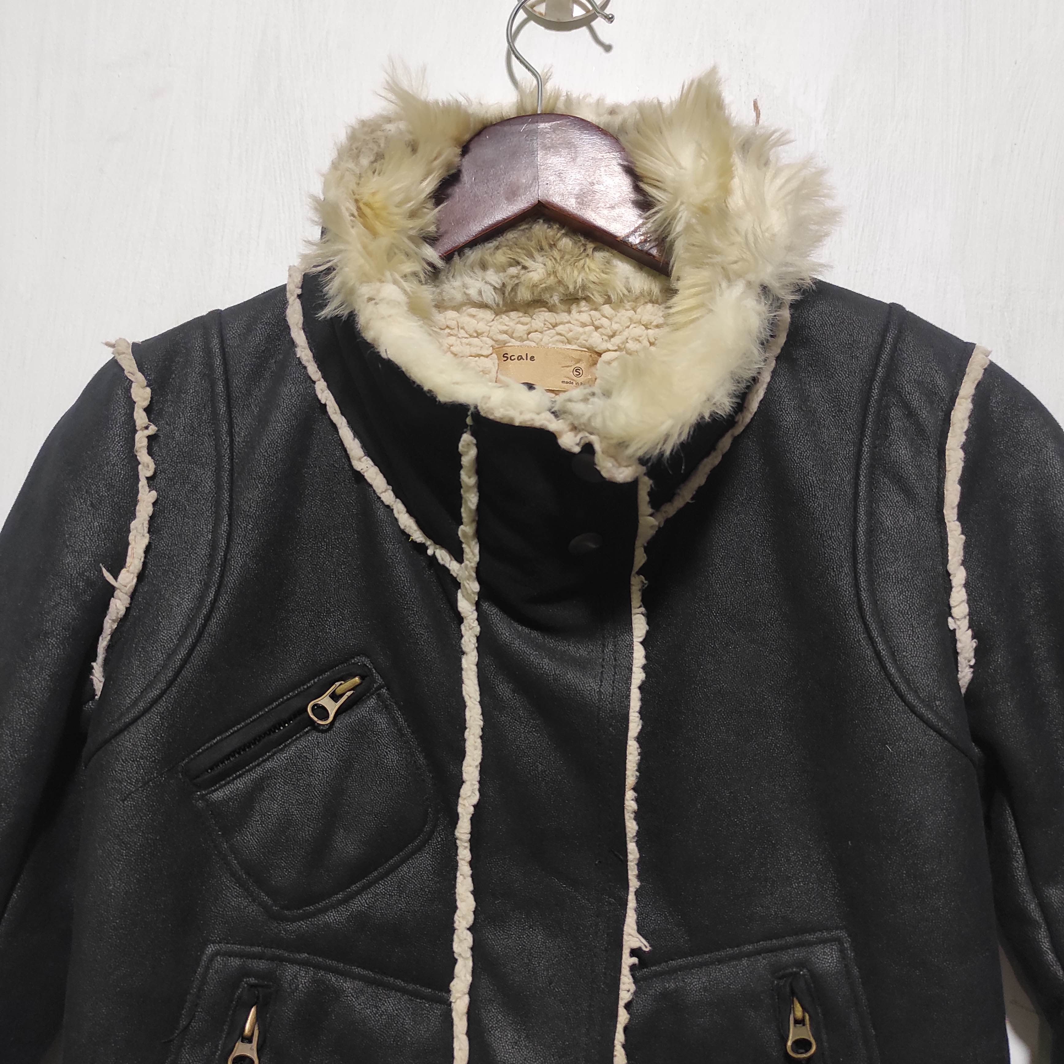 If Six Was Nine × KMRii × Le Grande Bleu (L.G.B.) SCALE fur Jacket Size S / US 4 / IT 40 - 3 Thumbnail