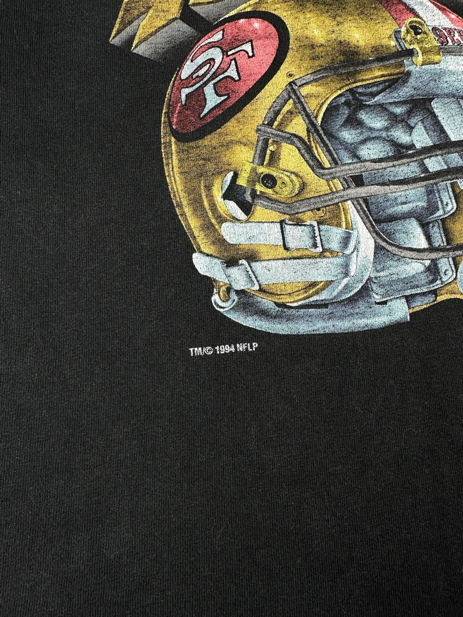 Vintage Vintage 90s San Francisco 49ers Football NFL T-shirt Size US M / EU 48-50 / 2 - 3 Thumbnail