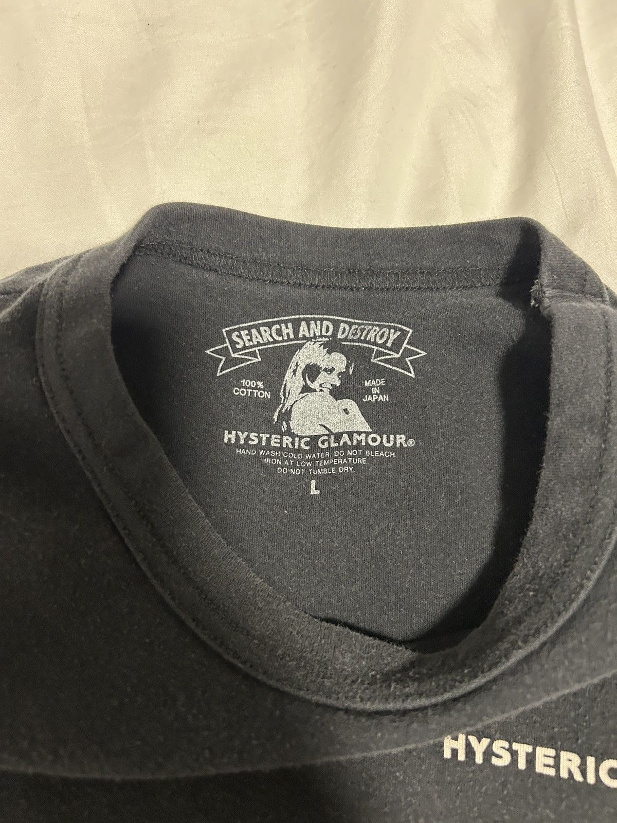 Hysteric Glamour Hysteric Glamour logo tee Size US S / EU 44-46 / 1 - 2 Thumbnail