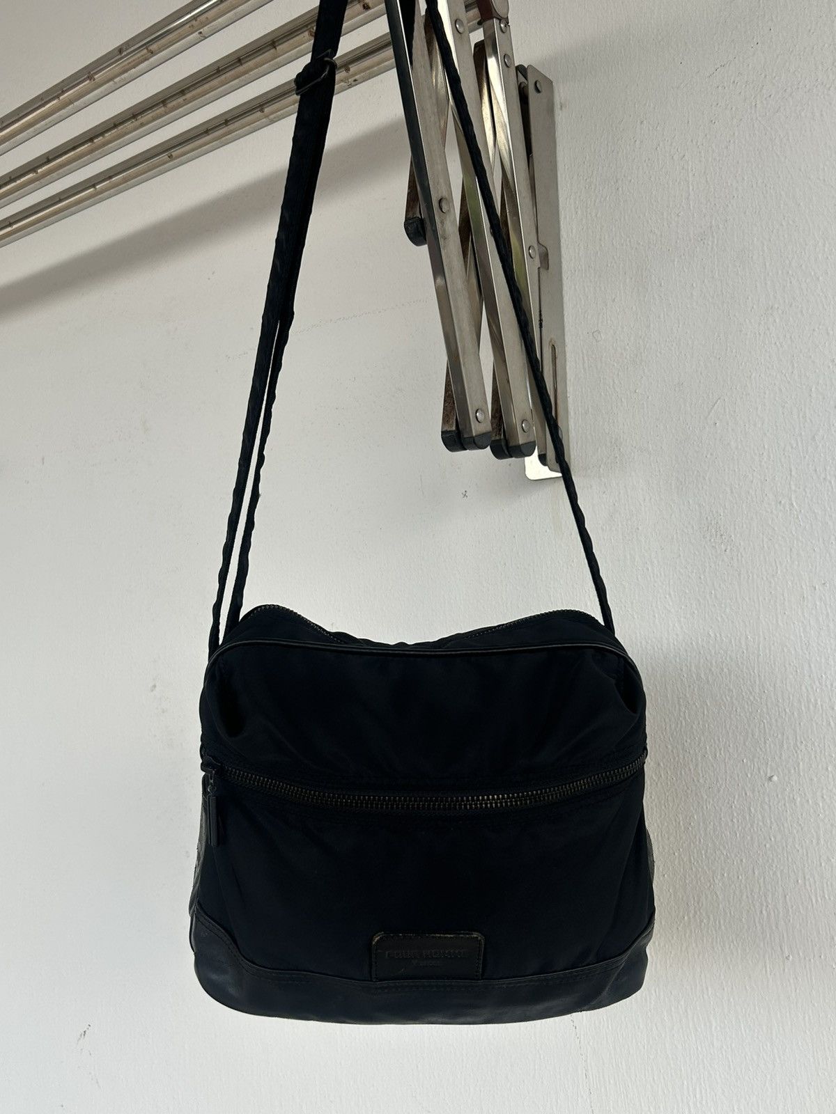 Y's Y’s Pour Homme Vintage Black Nylon Shoulder Bag Size ONE SIZE - 3 Thumbnail