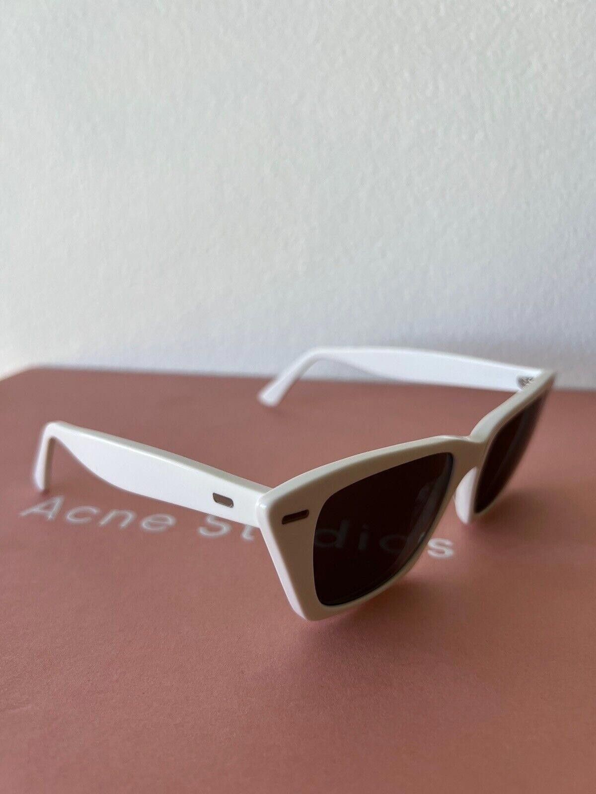 Acne Studios New Acne Studios sunglasses glasses white cat eye ingrid Size ONE SIZE - 6 Thumbnail