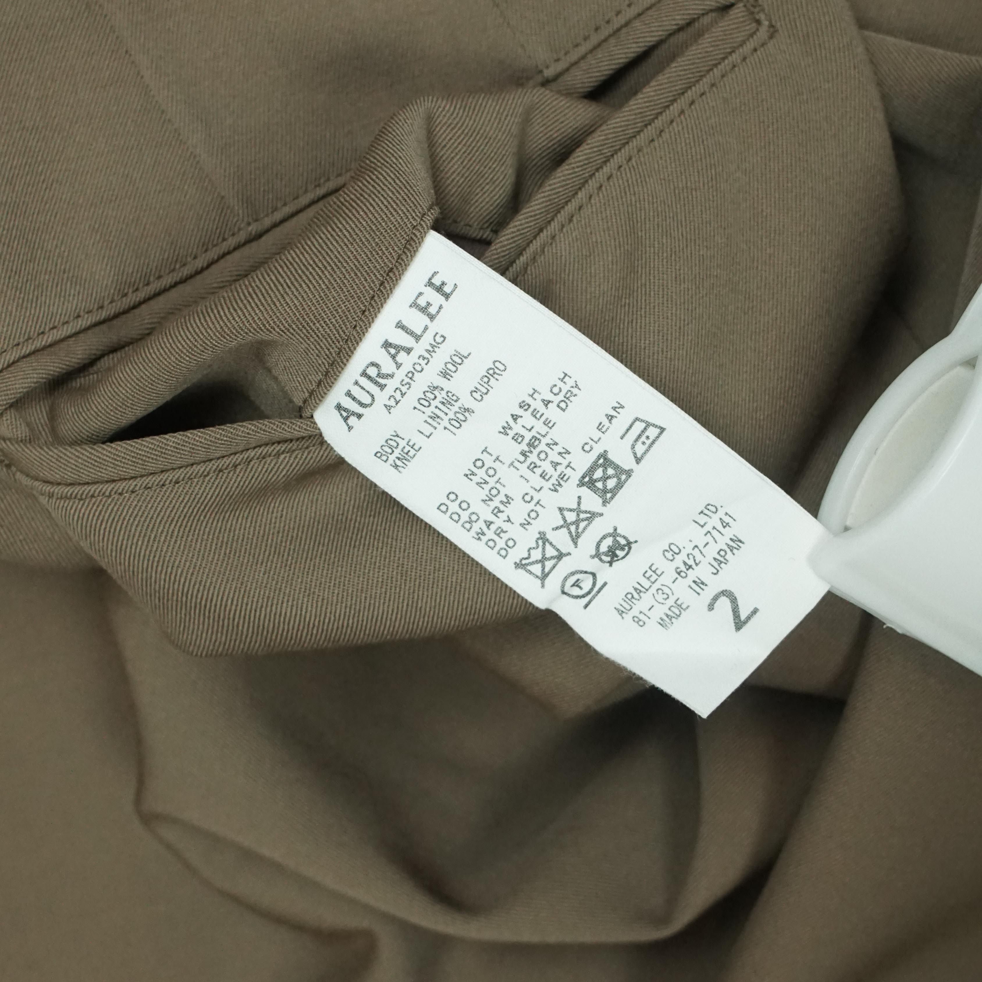Auralee *NoTariff Auralee Pleated Trouser Size US 30 / EU 46 - 8 Thumbnail