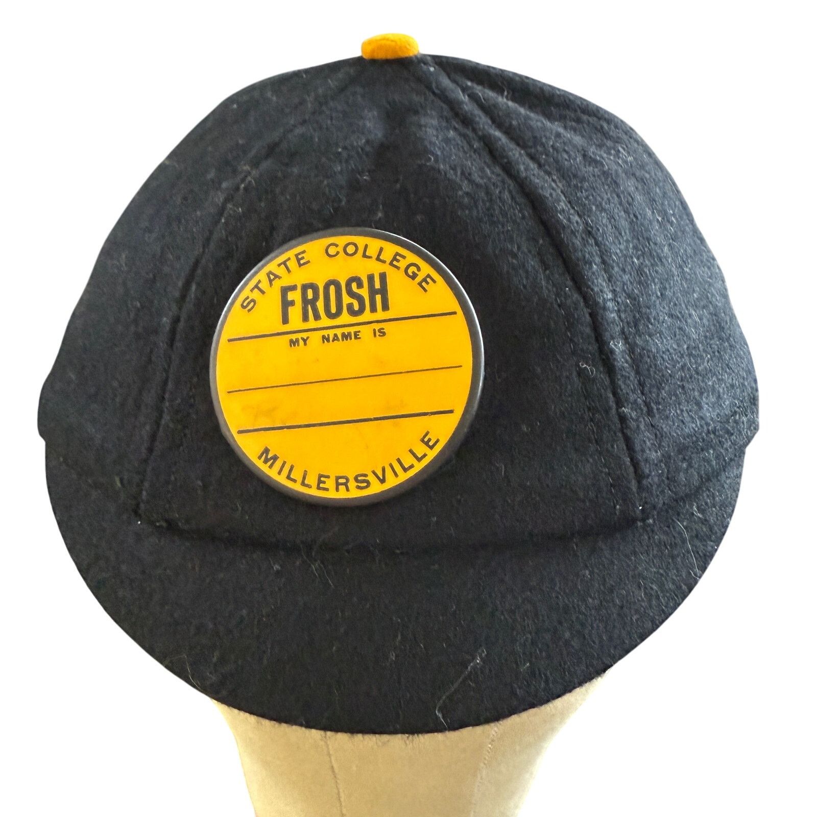 Vintage True Vintage 1950s Millersville State College Frosh Beanie Size ONE SIZE - 2 Thumbnail