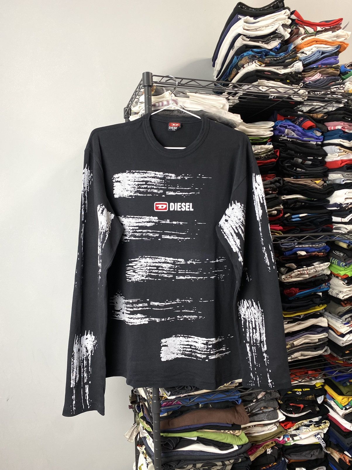 トップス 00s archive diesel long sleeve t-shirt DIESEL long