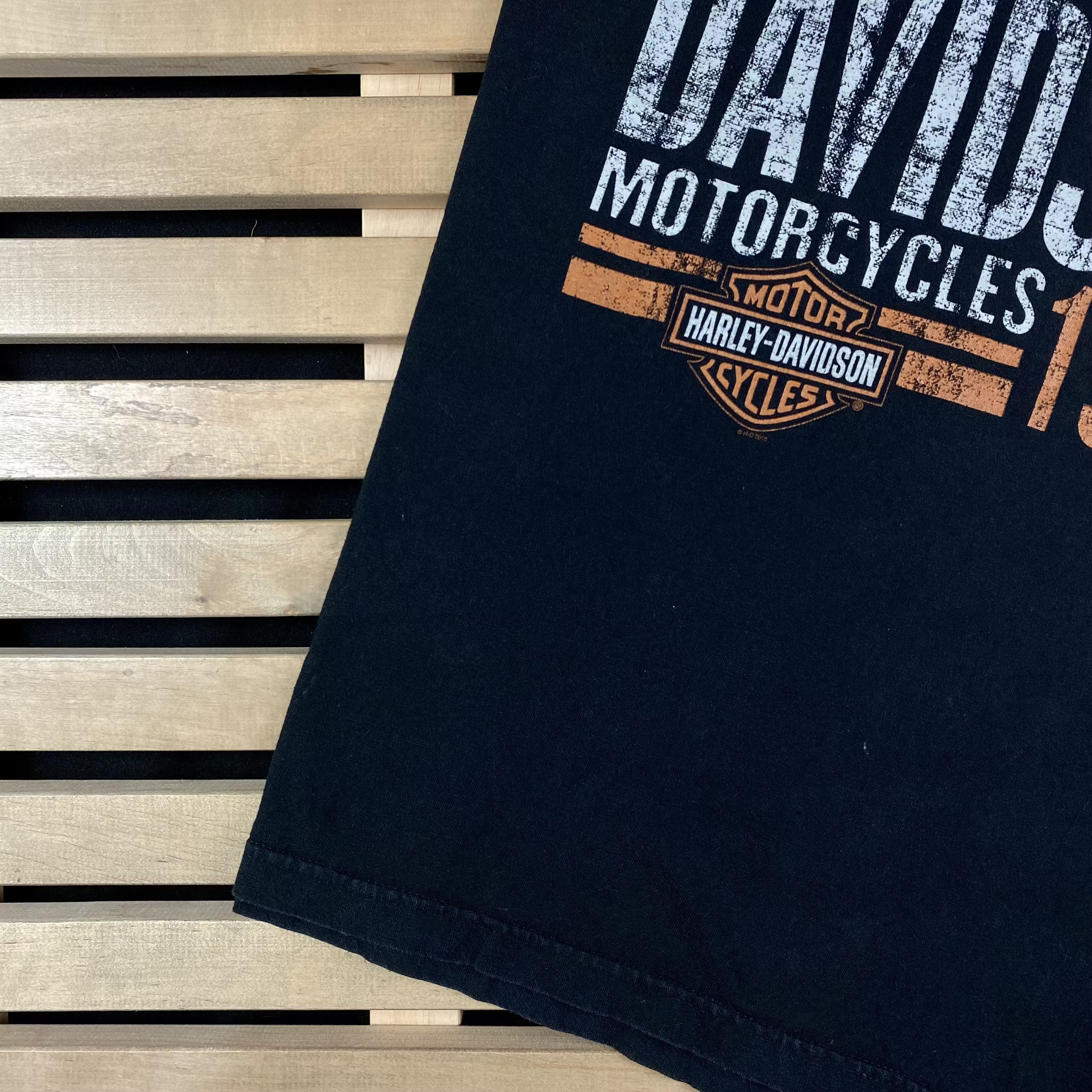Harley Davidson × Vintage Mens T-Shirt Harley Davidson Size L Size US L / EU 52-54 / 3 - 3 Thumbnail