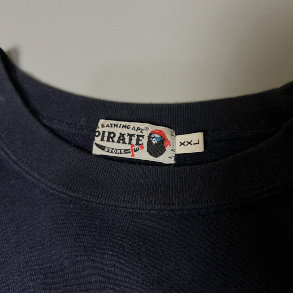Bape Bape College Pirate Crewneck Size US XXL / EU 58 / 5 - 3 Thumbnail