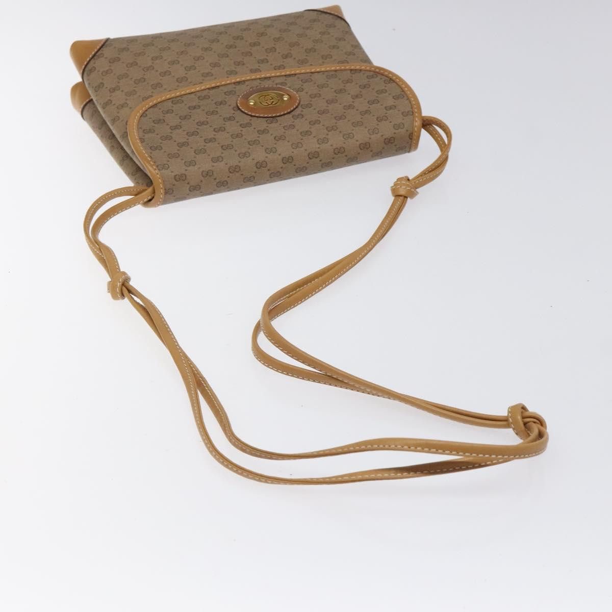 Gucci GUCCI Micro GG Supreme Shoulder Bag Beige Gold 007 92 007 92 Size ONE SIZE - 7 Thumbnail