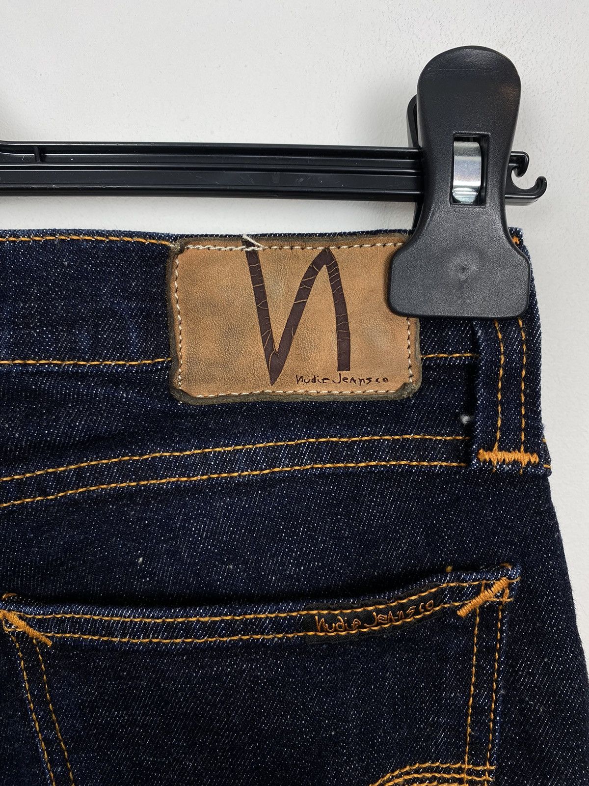 Nudie Jeans Nudie Jeans Organic Cotton Navy Indigo Blue Made in Italy Size US 28 / EU 44 - 3 Thumbnail