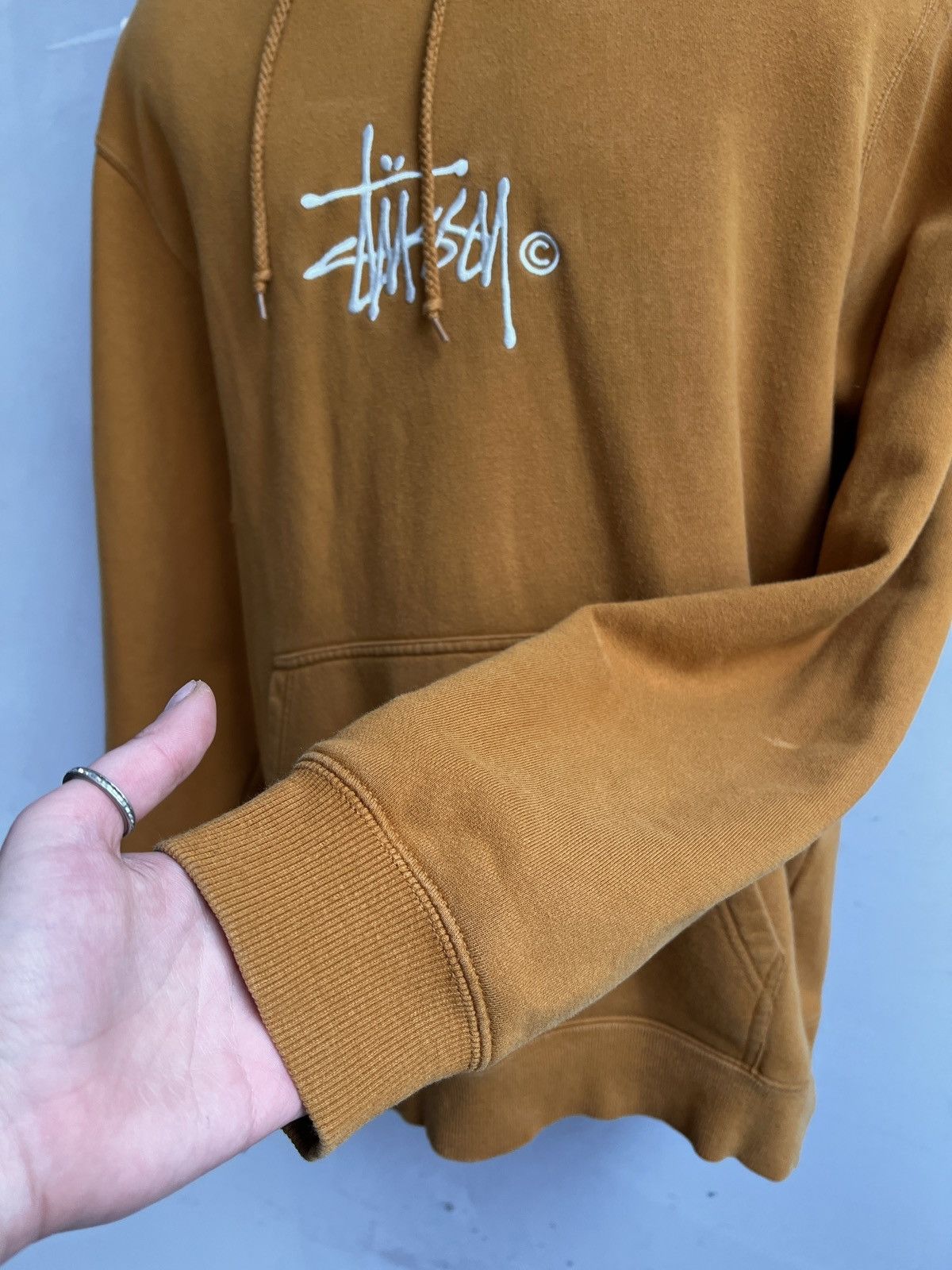 Stussy Stussy oversized skater sk8 Orange Baggy Hoodie Logo Size US L / EU 52-54 / 3 - 5 Thumbnail