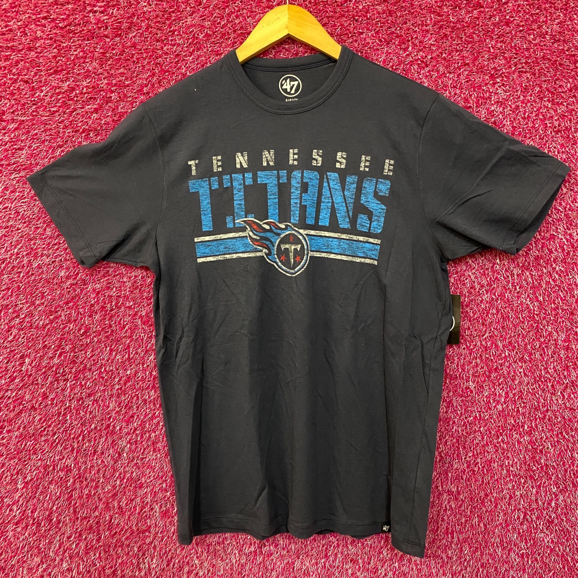 47 Tennessee Titans '47 Navy Team Stripe T-Shirt Small Size US S / EU 44-46 / 1 - 1 Thumbnail