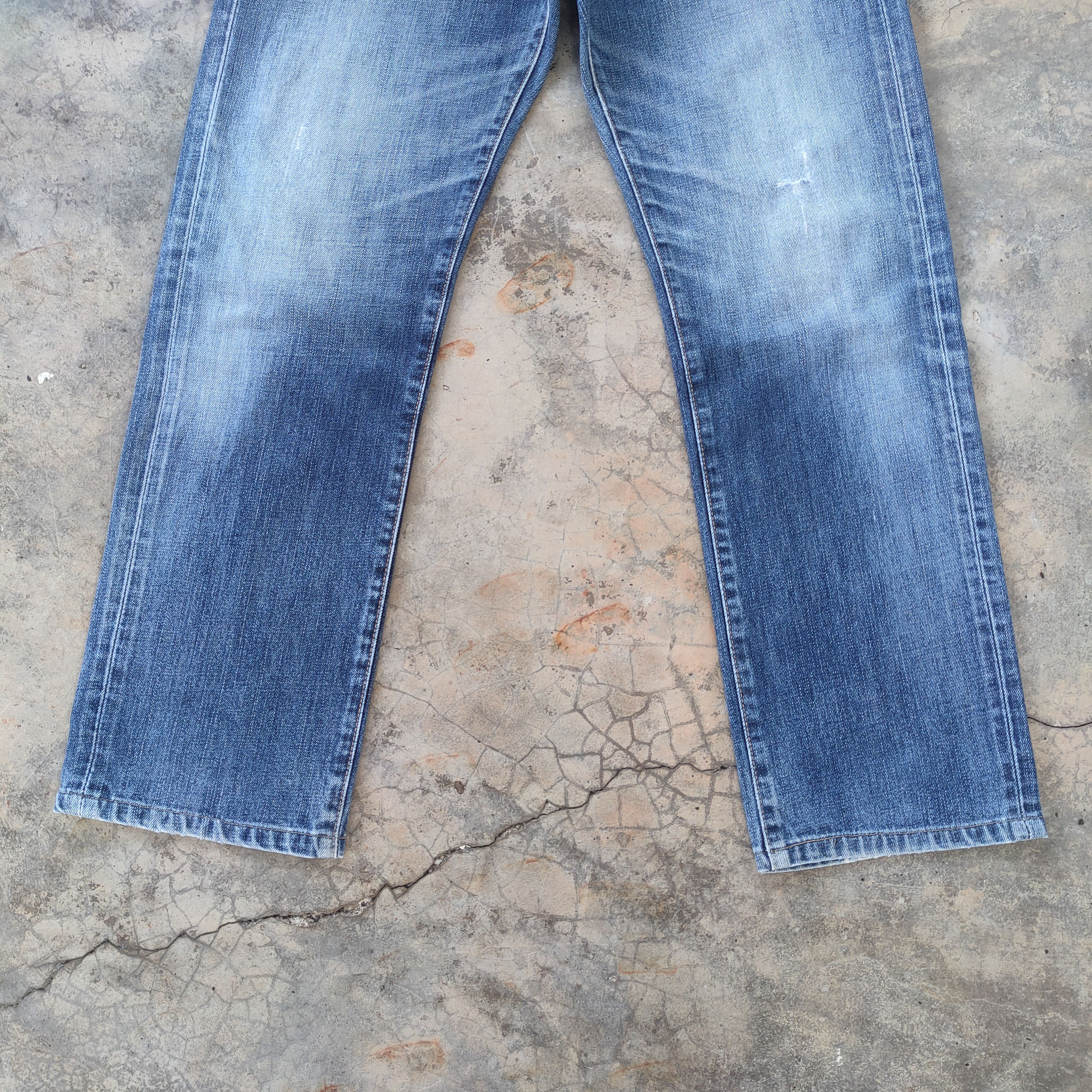 Vintage VINTAGE JAPANESE FADED JEAN DENIM PANTS Size US 32 / EU 48 - 4 Thumbnail