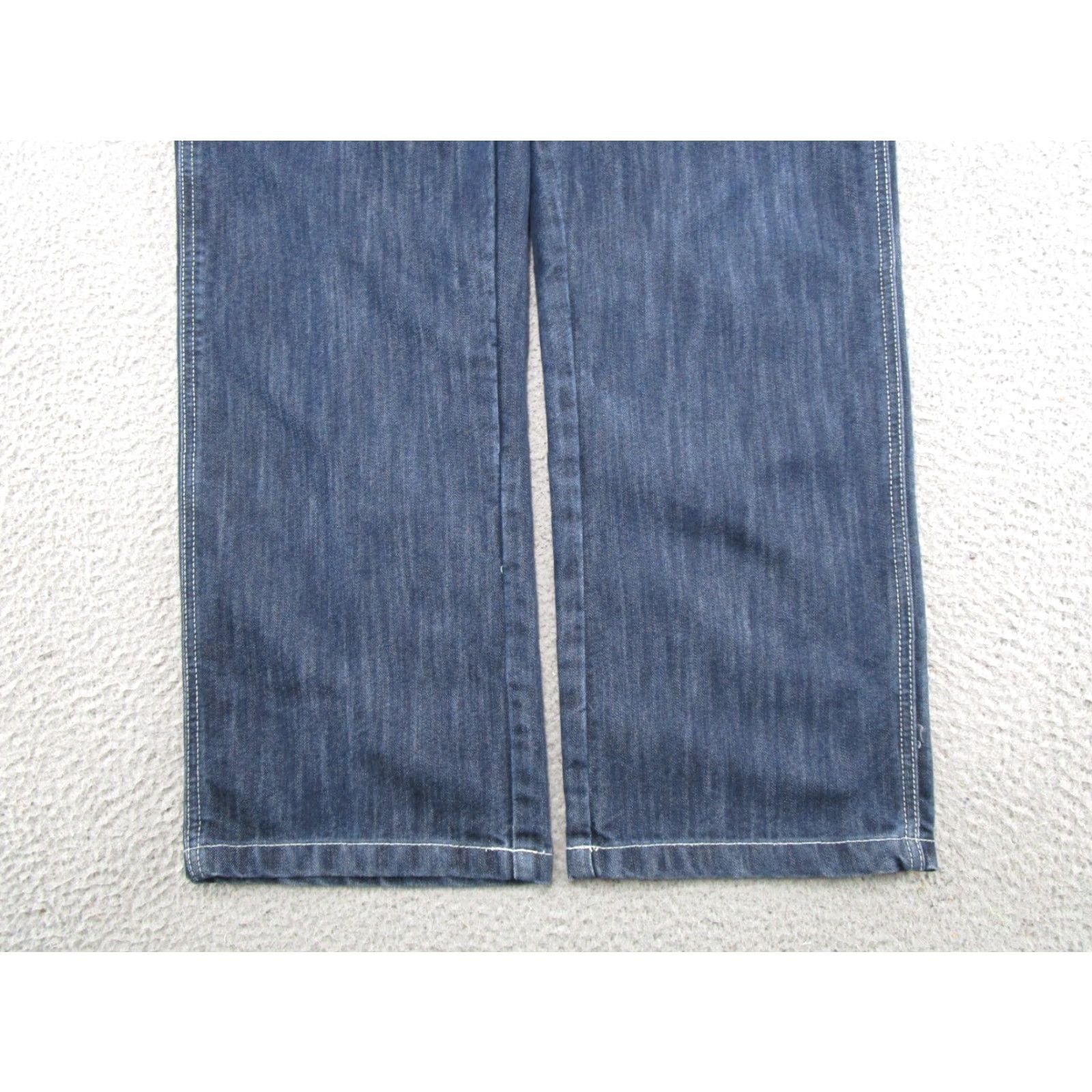 Southpole Southpole Jeans 38x30 Mens Hip Hop Baggy Denim 5-Pocket Blue Yellow Tab 8180 Y2K Vintage Straight Size US 38 / EU 54 - 2 Thumbnail