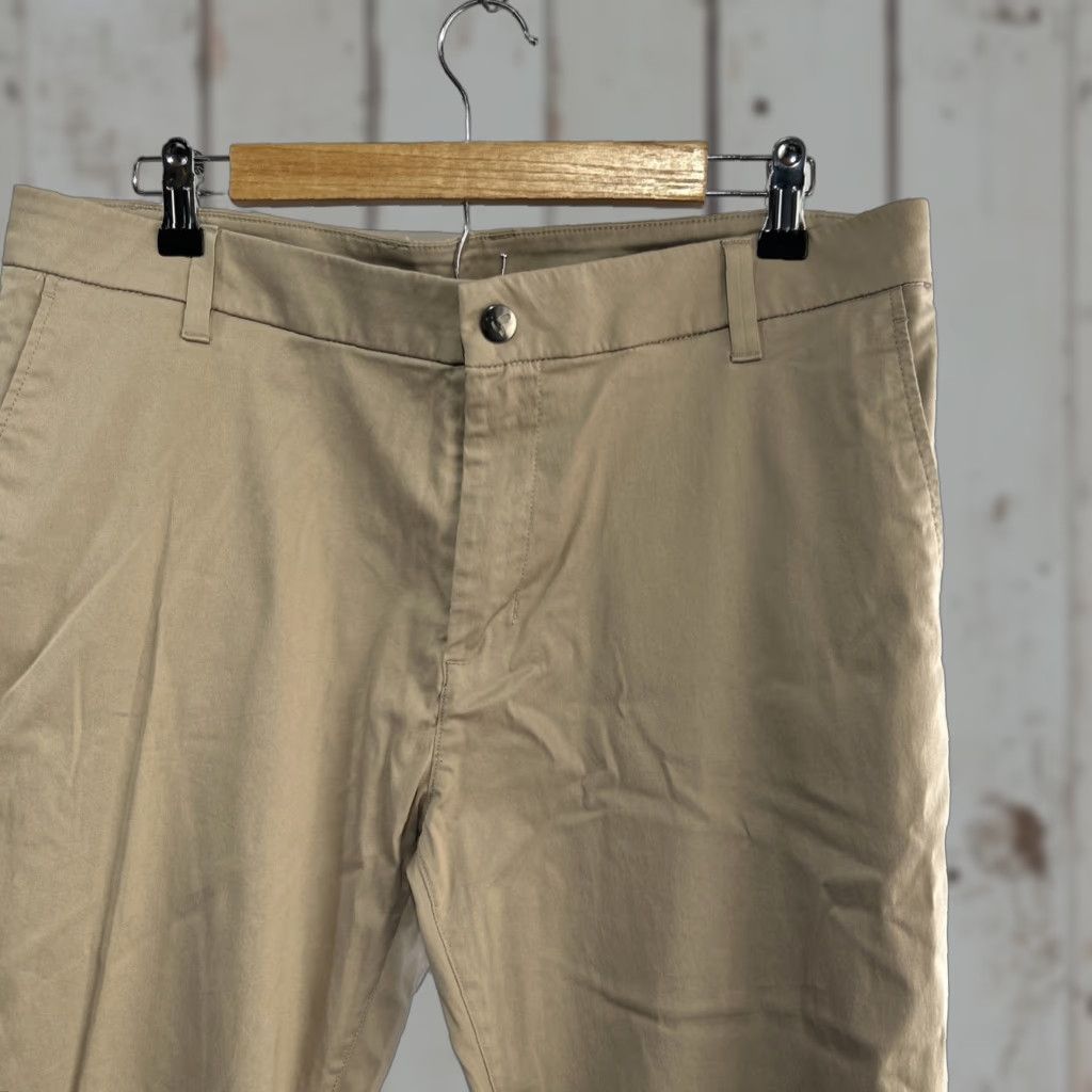 Vintage Birddogs Pants Men’s Khaki Slim Casual Work Cotton Nylon Elastane 36x32 Size US 36 / EU 52 - 1 Thumbnail