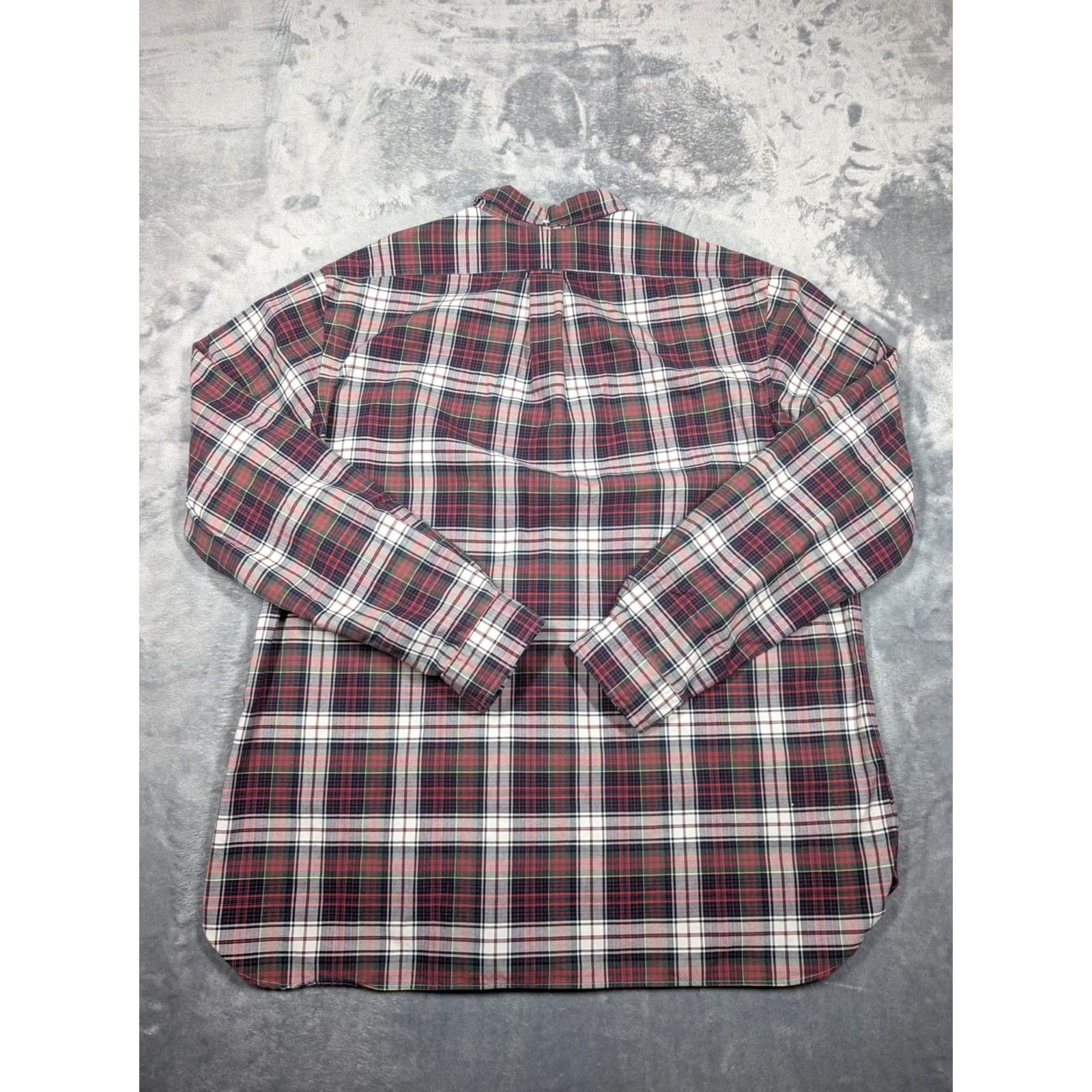 Ralph Lauren Ralph Lauren Shirt Mens 2XL Red Plaid Button-Down Long Sleeve Cotton Size US XXL / EU 58 / 5 - 7 Thumbnail