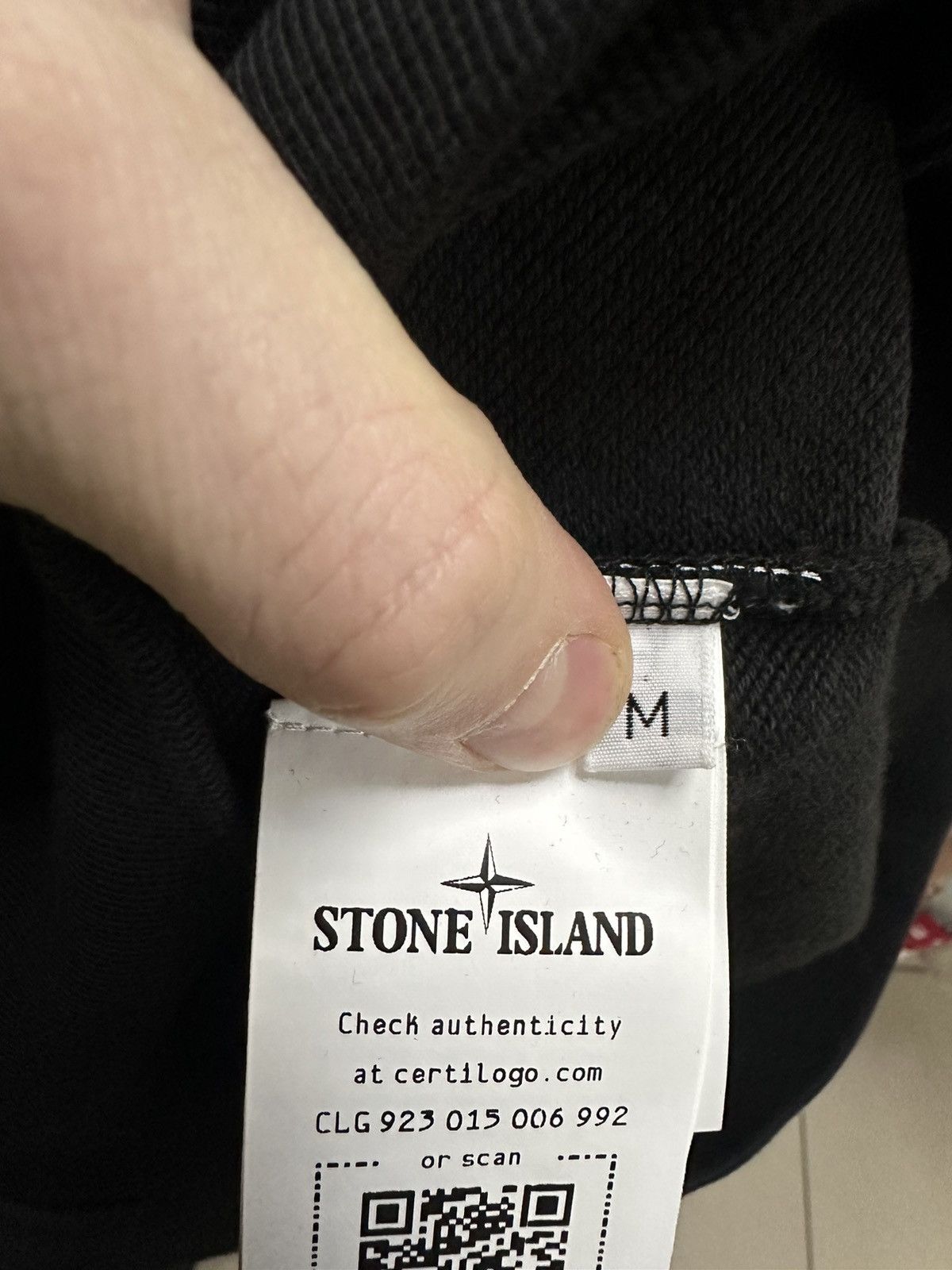 Stone Island Stone Island big logo sweatshirt rare 3D size M,L Size US L / EU 52-54 / 3 - 7 Thumbnail