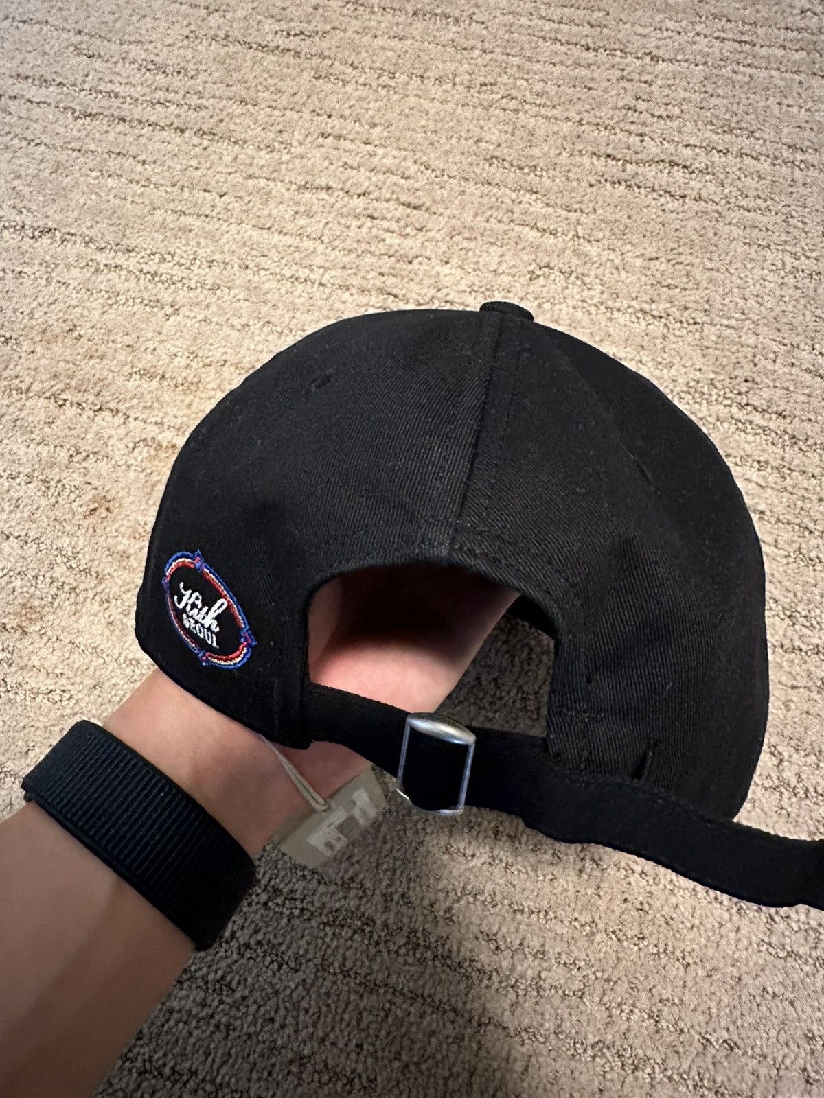 ハット Kith Seoul Aaron Cap Black Buy Kith For The Wire Tap Cap 'Black' - KHM050154 001 | GOAT