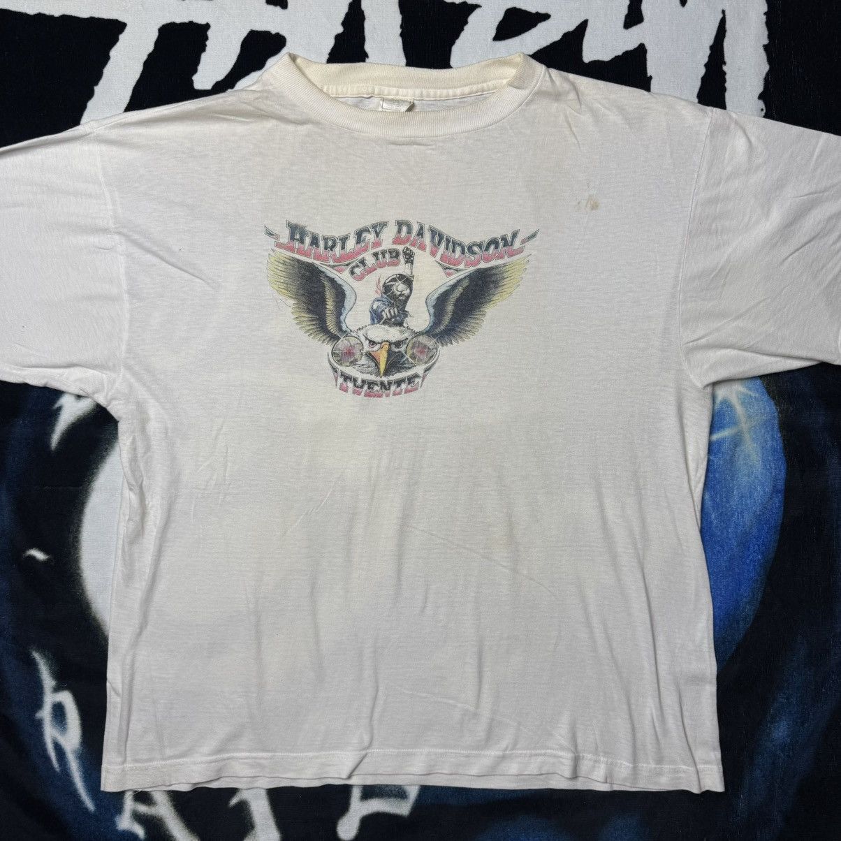 Vintage 90's Harley Davidson Size US XL / EU 56 / 4 - 1 Thumbnail
