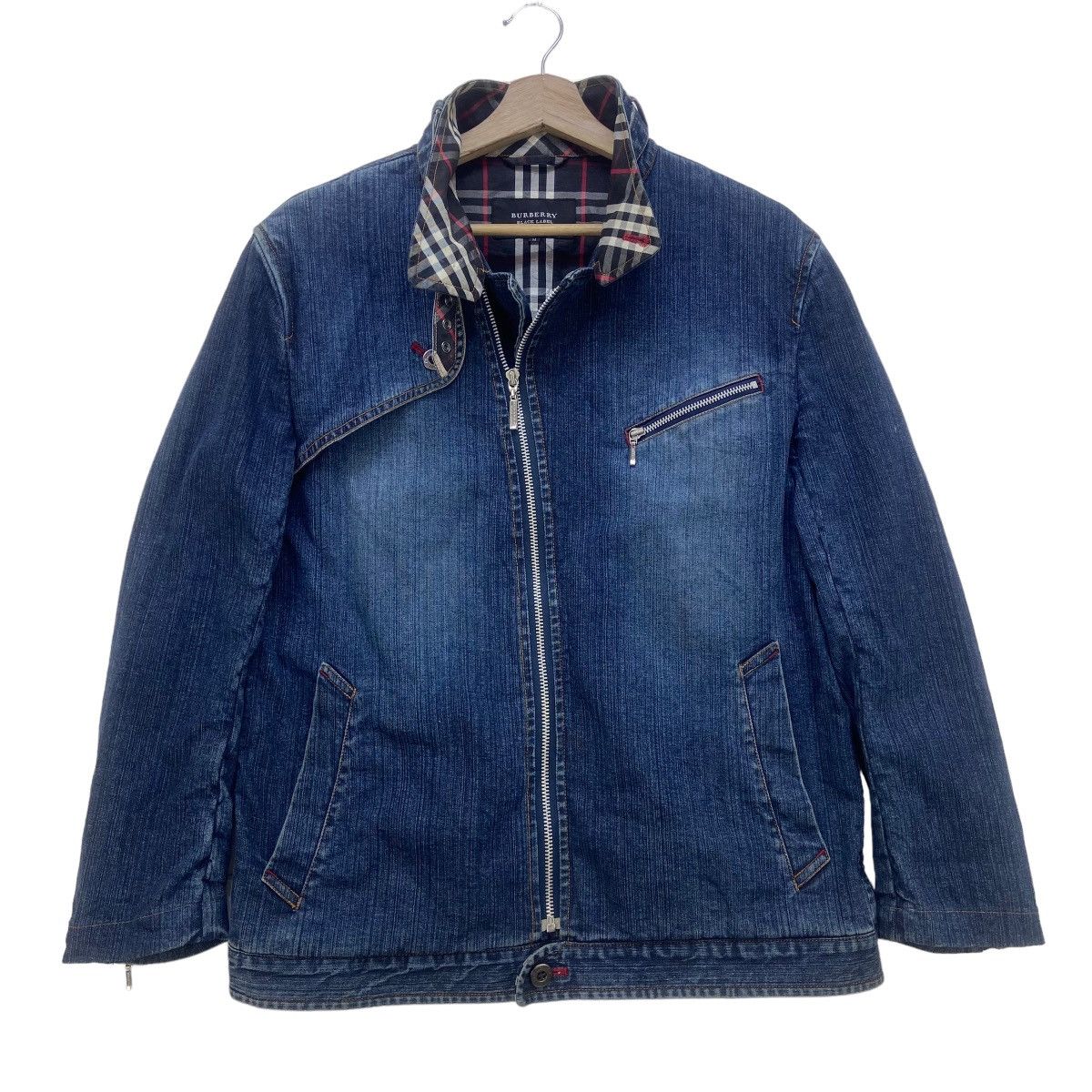 Burberry blue label denimjacket Black
