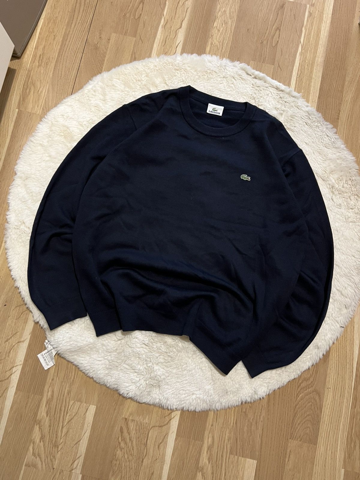 Lacoste Lacoste vintage wool sweater old money 90s Size US L / EU 52-54 / 3 - 2 Thumbnail
