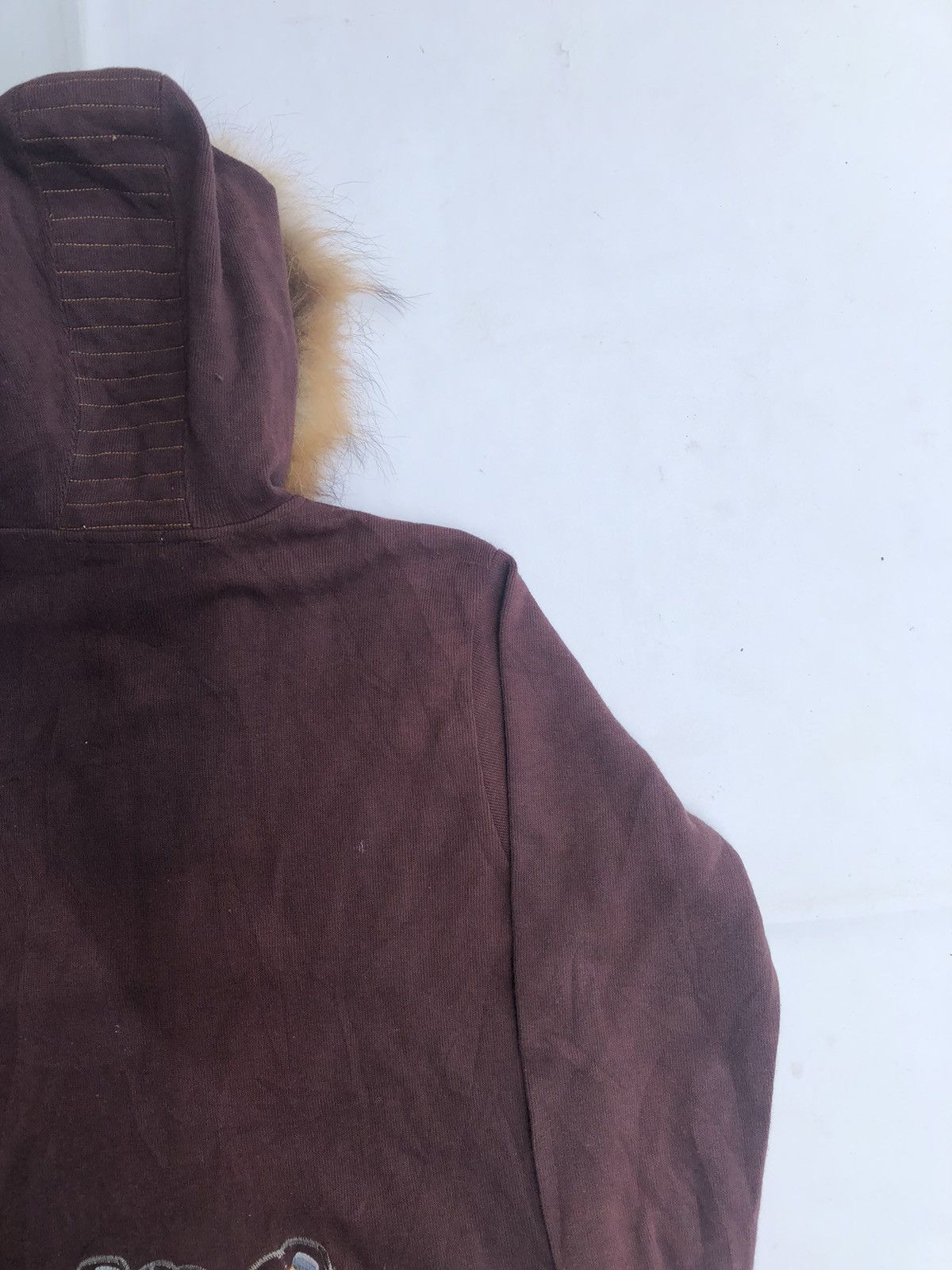 If Six Was Nine Faux Fur Hoodie distressed Japanese punk Ifsix Style Size US L / EU 52-54 / 3 - 7 Thumbnail