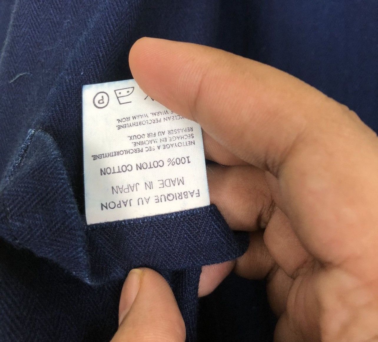 Yohji Yamamoto AUTUMN WINTER 1996 YOHJI YAMAMOTO POUR HOMME DENIM OVERSIZE Size US M / EU 48-50 / 2 - 19 Thumbnail