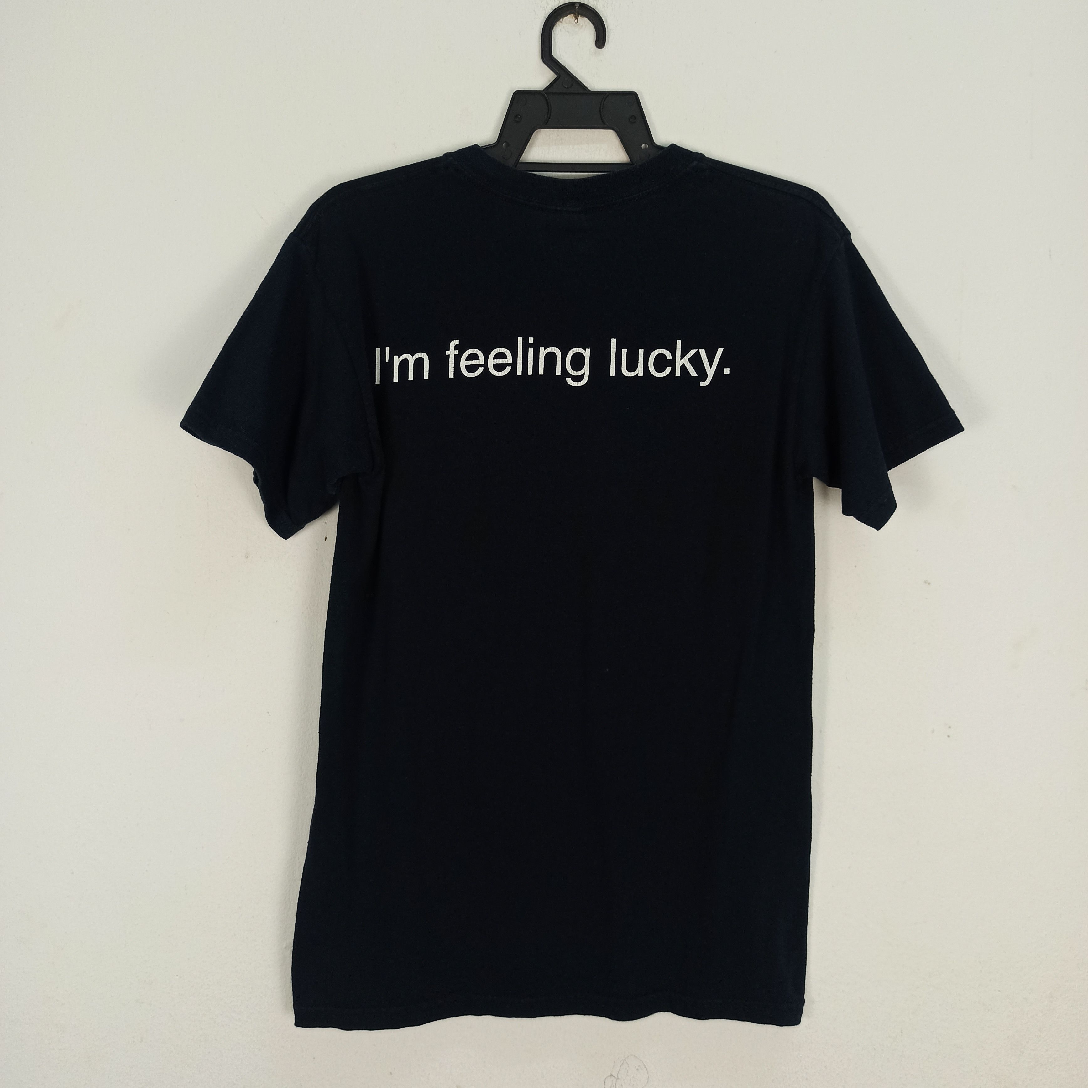 Apple Vintage 00's Google I'm Feeling Lucky Tshirt Size US S / EU 44-46 / 1 - 3 Thumbnail