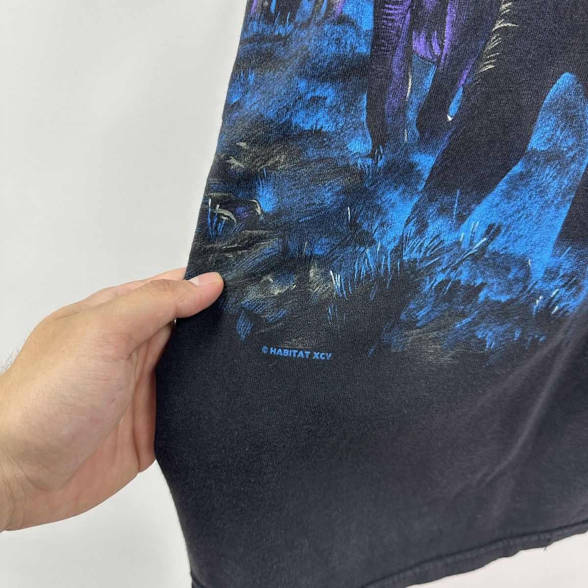 Habitat Vintage 90s Habitat Elephants Lighting Aop tee y2k rare og Size US L / EU 52-54 / 3 - 10 Thumbnail