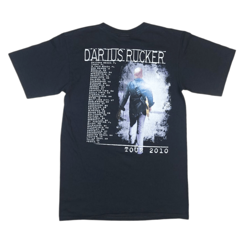 Band Tees DARIUS RUCKER Tour 2010 Double-Sided Official Merch TEE Size US S / EU 44-46 / 1 - 3 Thumbnail