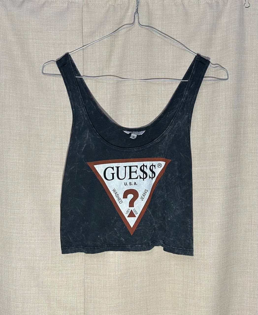A$AP Rocky × Guess GUESS A$AP Rocky Women's iconic Crop Tank Top washed jeans Size M / US 6-8 / IT 42-44 - 1 Thumbnail
